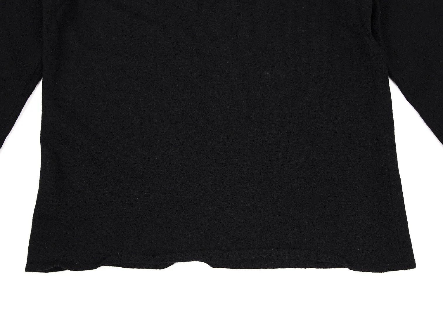Jean Paul Gaultier Wool Collared Knit Sweater Black Size 48 Size US M / EU 48-50 / 2 - 7 Thumbnail