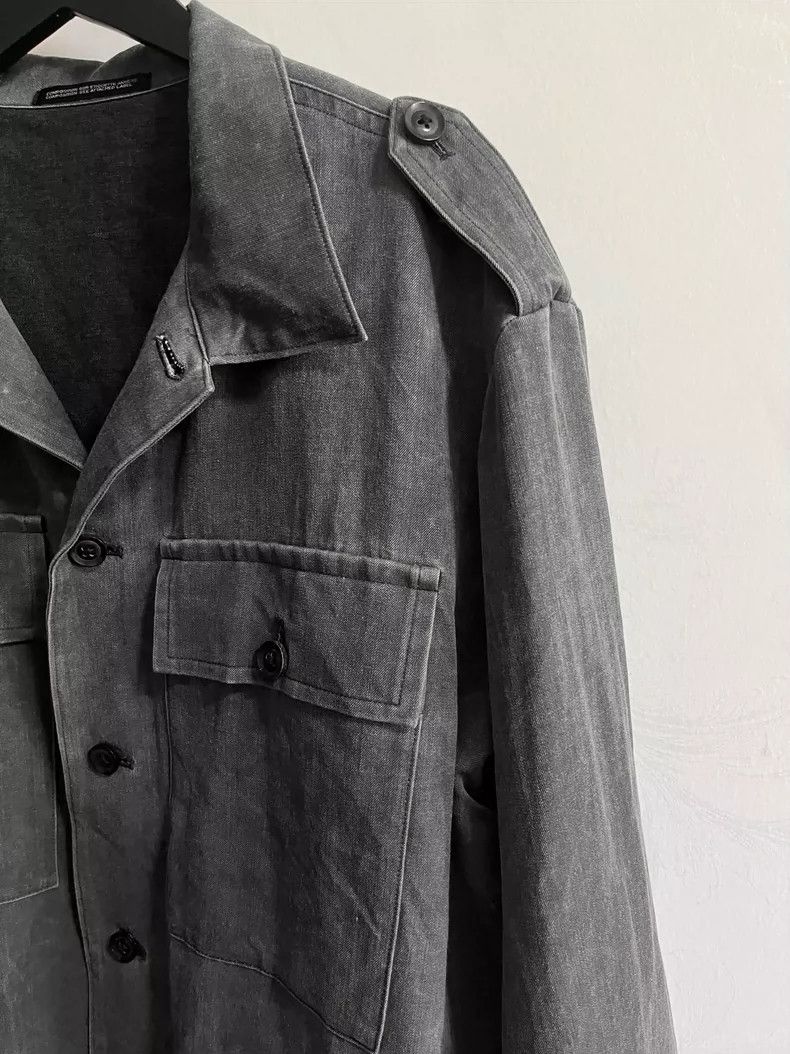 Yohji Yamamoto Yohji Yamamoto Uniform Dyed Uniform Jacket 2506-Nextarrow Size US L / EU 52-54 / 3 - 2 Thumbnail