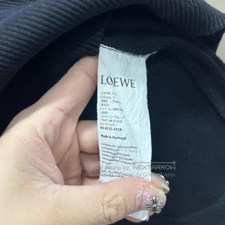 Loewe Loewe Anagram Embroidered Long Sleeve T-Shirt Size US M / EU 48-50 / 2 - 4 Thumbnail