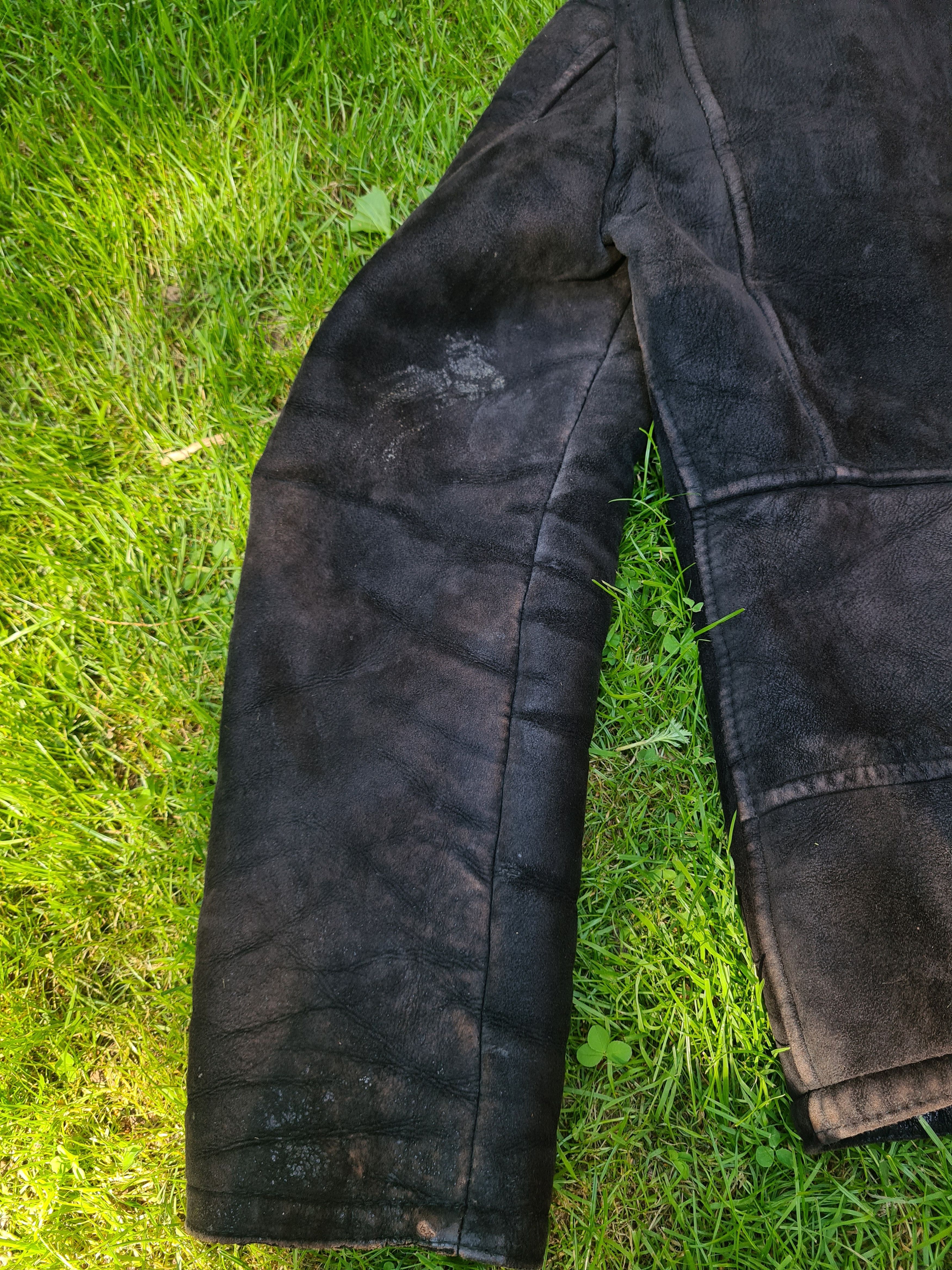 Vintage Vintage Fur Leather Jacket Size US L / EU 52-54 / 3 - 7 Thumbnail