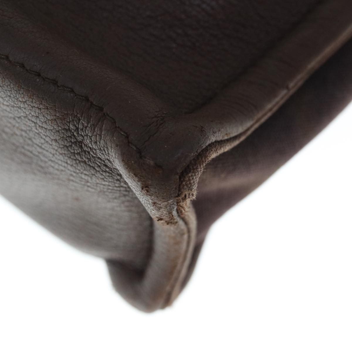 Hermes HERMES Fourre Tout PM Hand Bag Canvas Brown Size ONE SIZE - 13 Thumbnail
