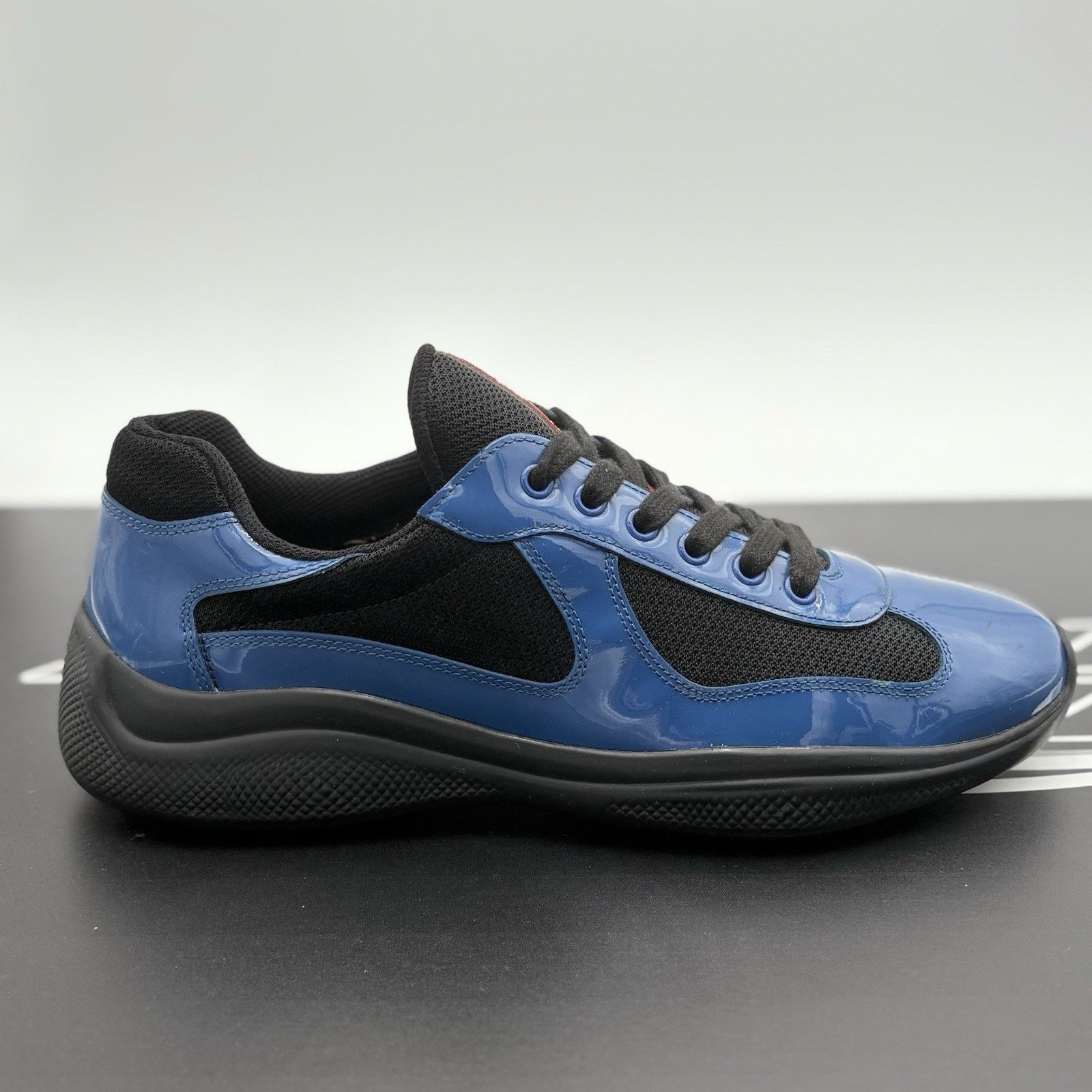 Prada Prada Americas Cup ' Blue Black ' | SUPER CLEAN! Size US 8.5 / EU 41-42 - 2 Thumbnail