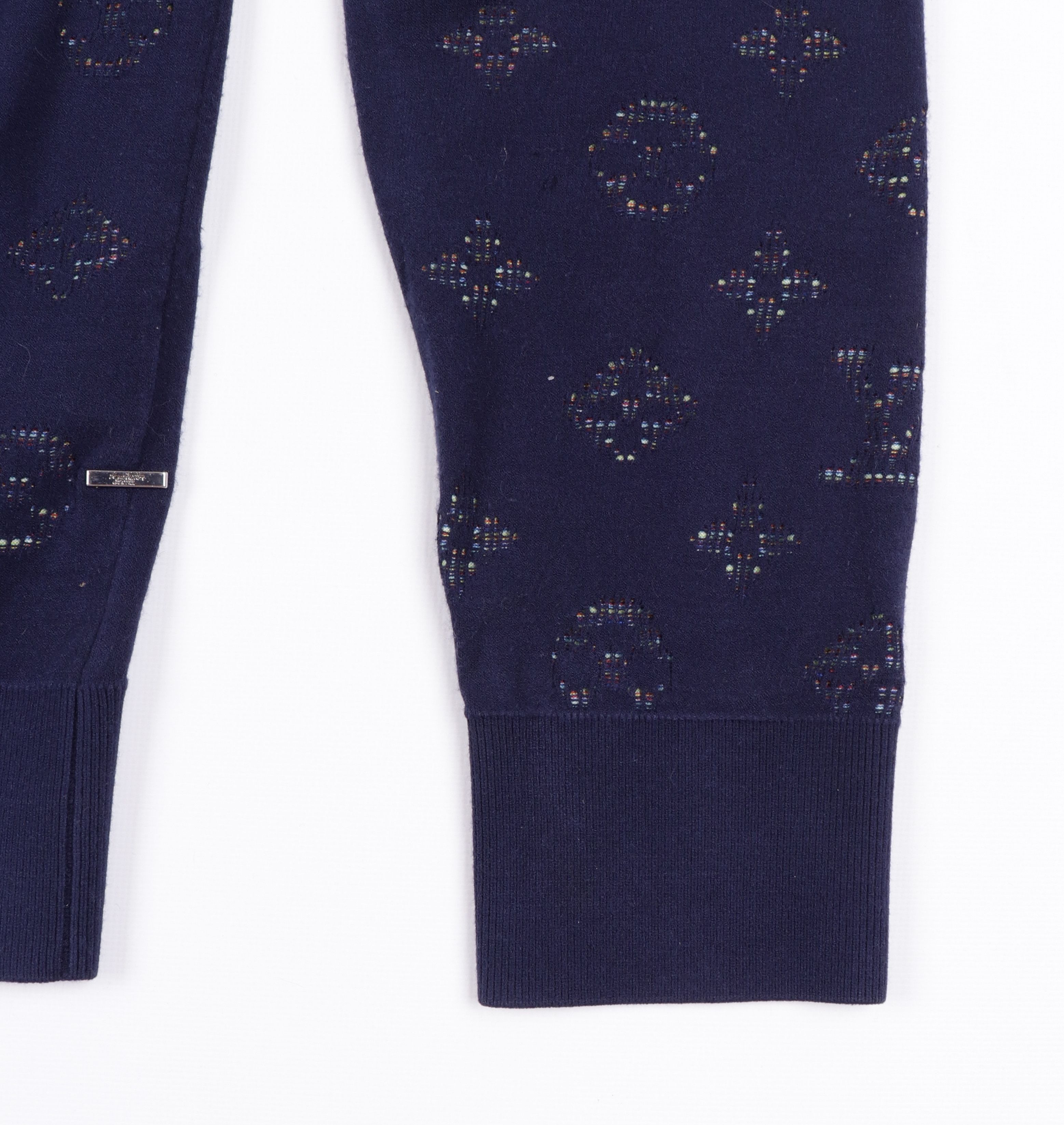 Louis Vuitton Men's Louis Vuitton Blue Monogram Sweater Size S Size US S / EU 44-46 / 1 - 6 Thumbnail