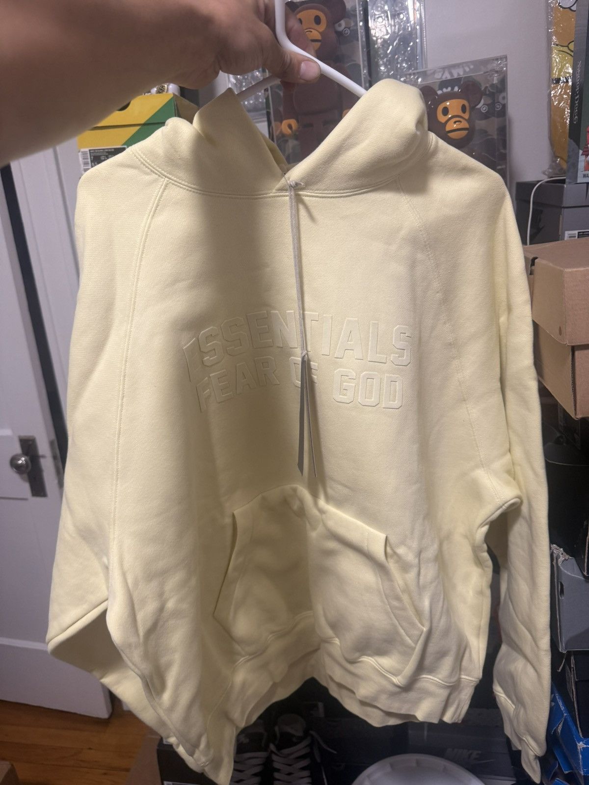 Essentials × Fear of God Essential fear of God, Canary hoodie Size US S / EU 44-46 / 1 - 6 Thumbnail