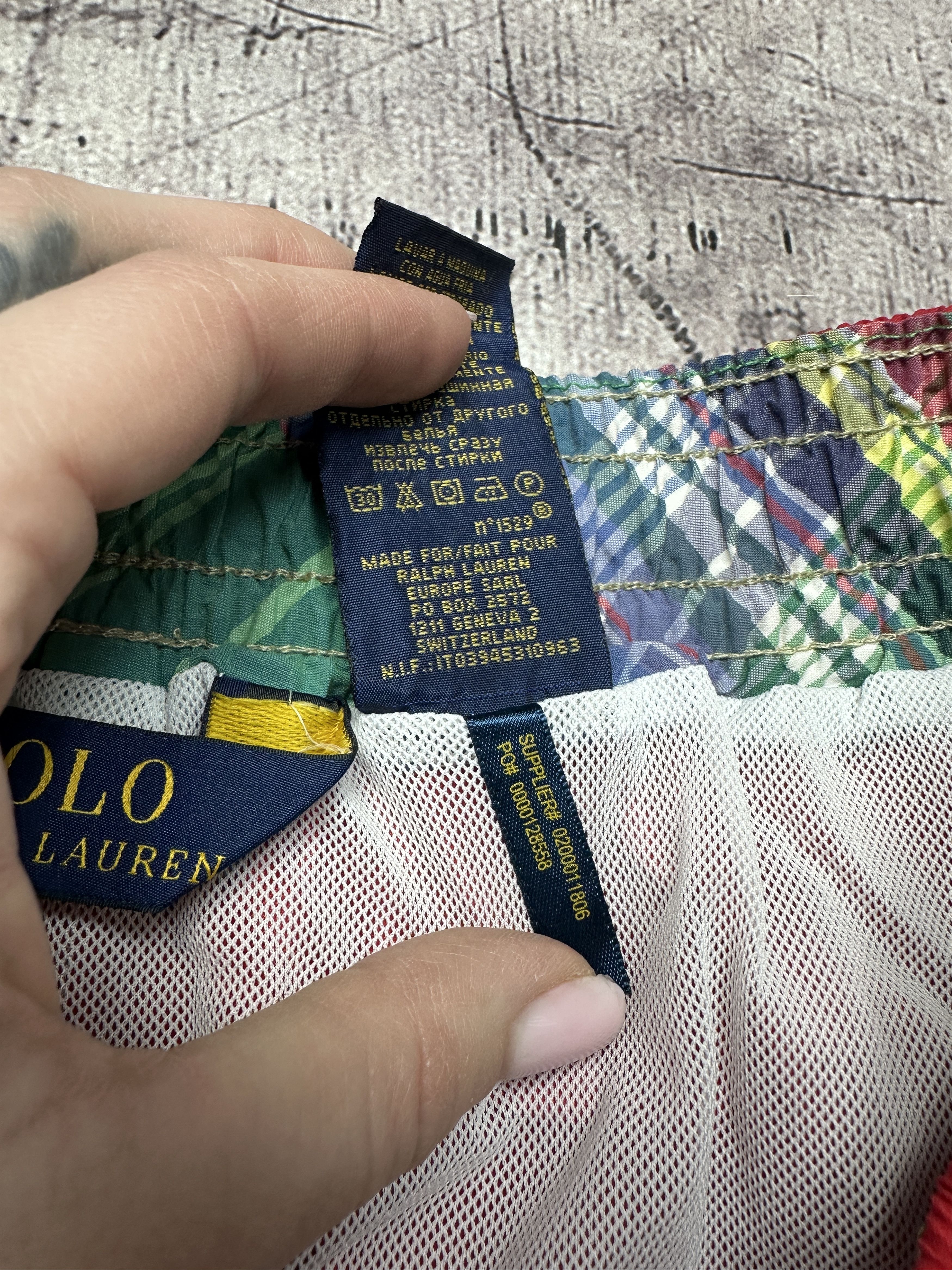 Polo Ralph Lauren Polo Ralph Lauren Mens Nylon Swimming Shorts Size US 34 / EU 50 - 7 Thumbnail