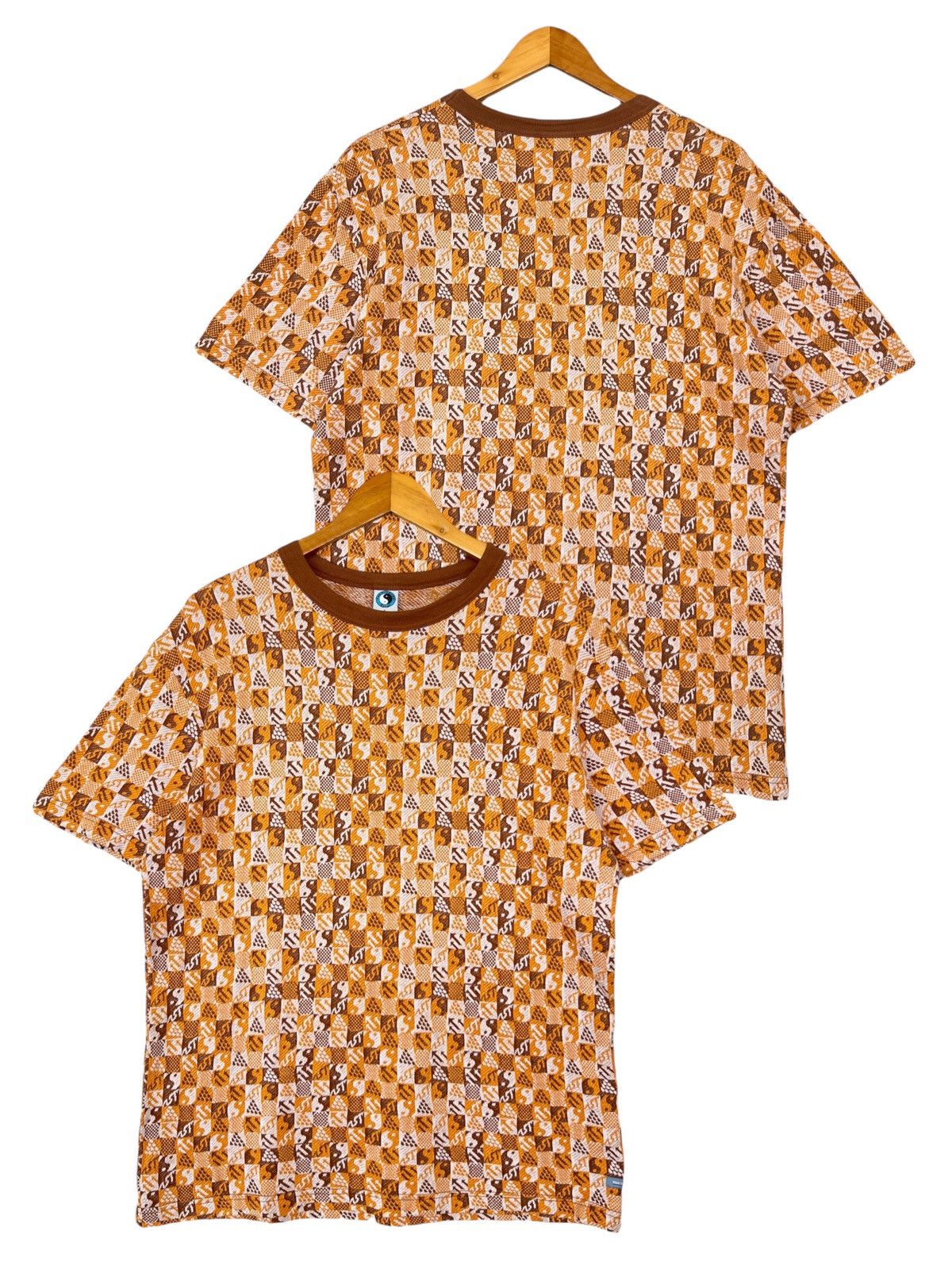 Hang Ten Vintage 90s T&C Town And Country All Over Print Tees Size US L / EU 52-54 / 3 - 1 Thumbnail