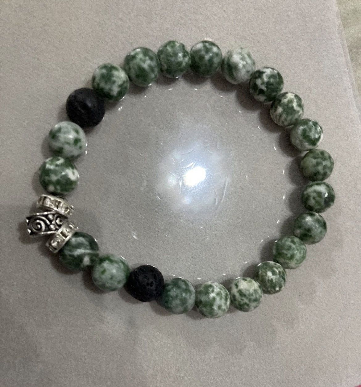 Other SALE Moss Agate beaded bracelet Size ONE SIZE - 2 Thumbnail