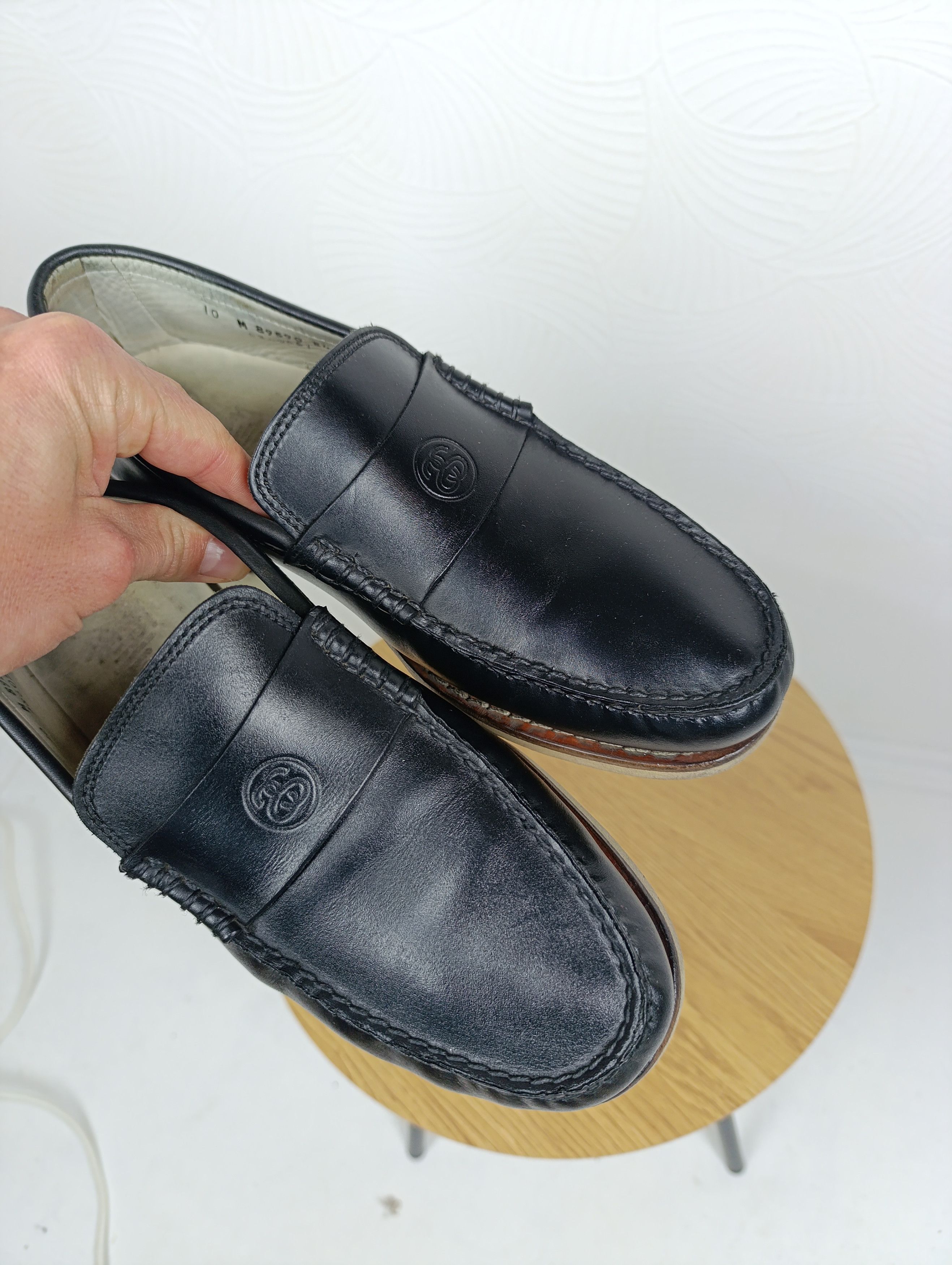 Stussy × Timberland TIMBERLAND×STUSSY DELUXE LEATHER LOAFER BLACK Size US 10 / EU 43 - 20 Thumbnail