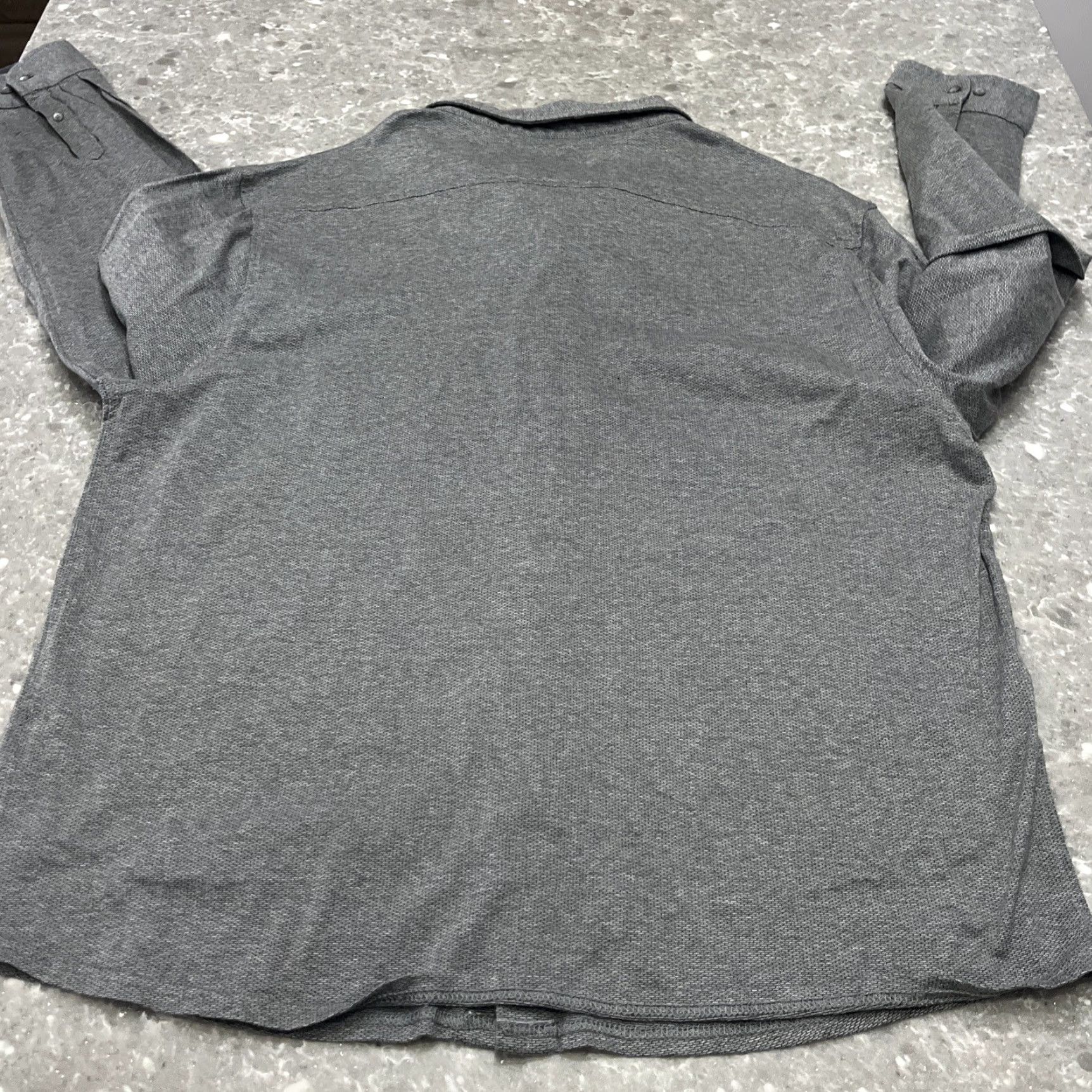 Jos. A. Bank Jos. A. Bank Shirt 2XL Gray Check Long Sleeve Button-Down Collar Tailored Fit Men Size US XXL / EU 58 / 5 - 7 Thumbnail