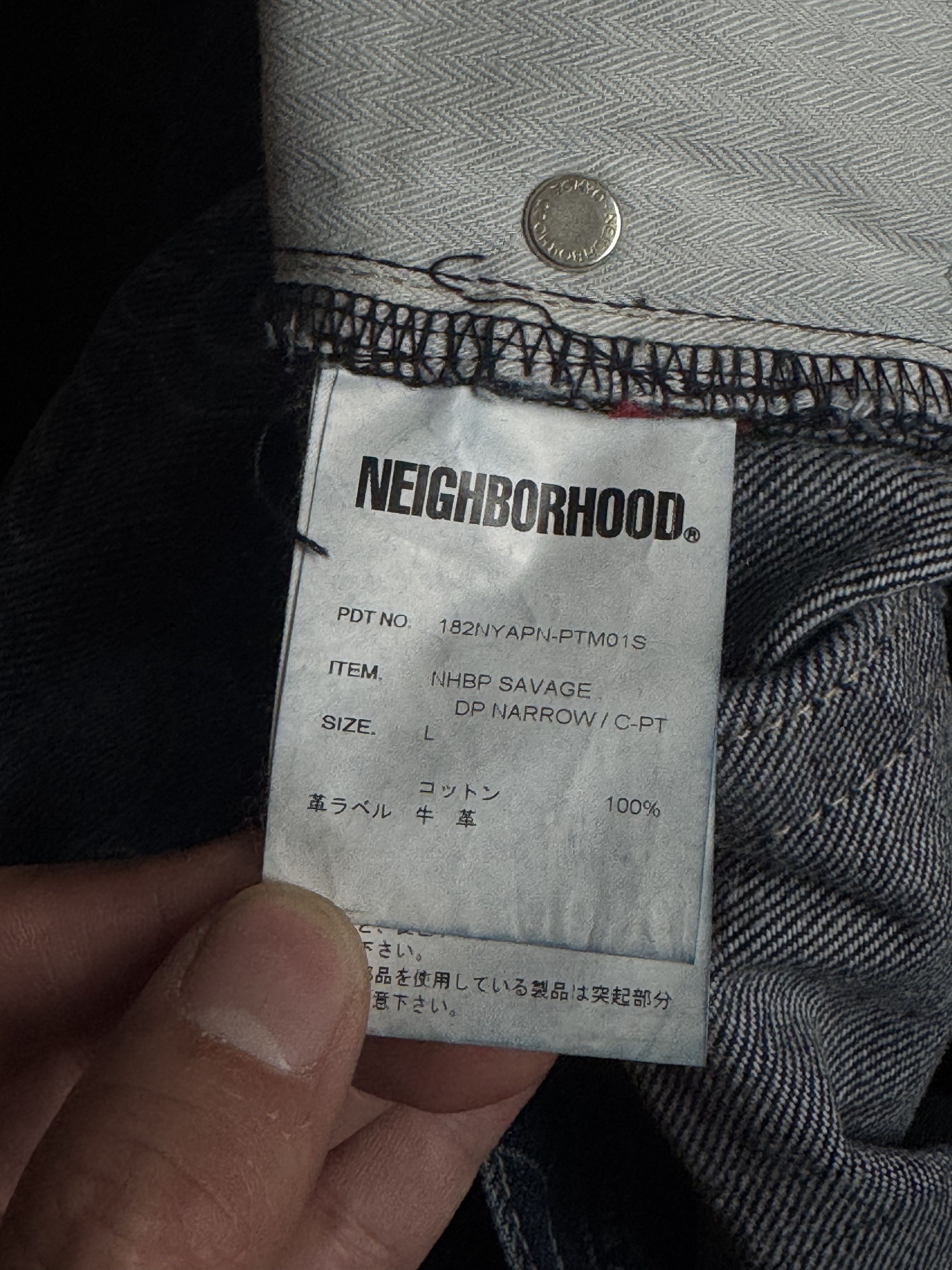 Bape × Neighborhood Bape x Neighborhood DP Jeans Size L 36 Size US 36 / EU 52 - 13 Thumbnail