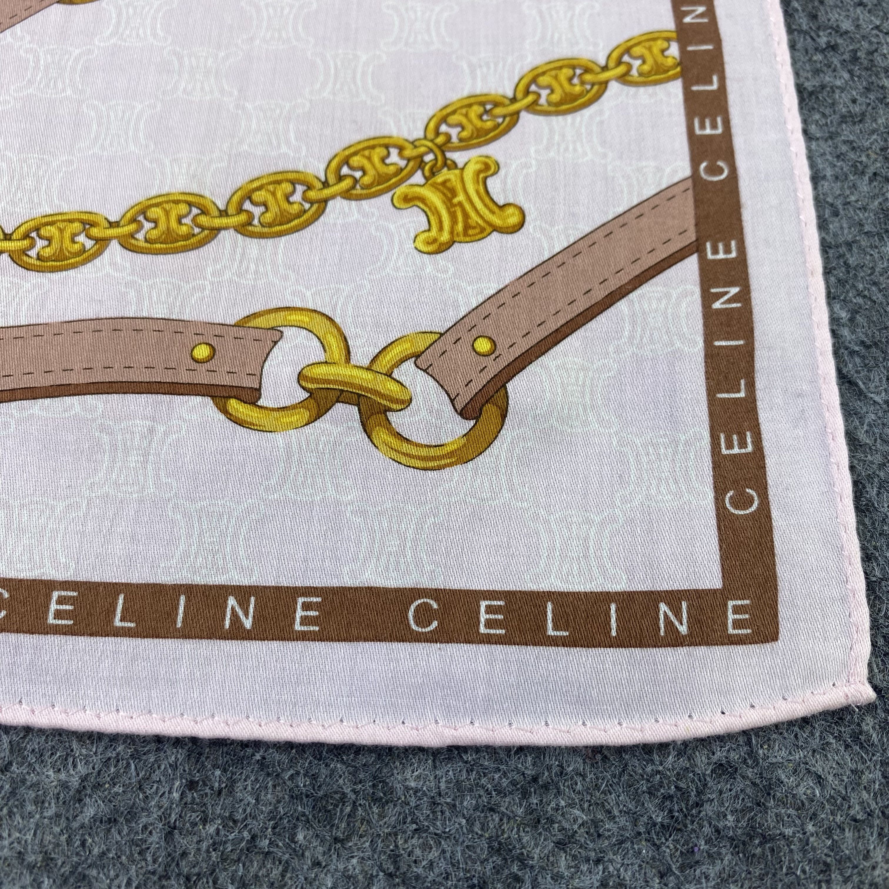 Celine Celine Handkerchief Neckerchief Bandana-B2061 Size ONE SIZE - 7 Thumbnail