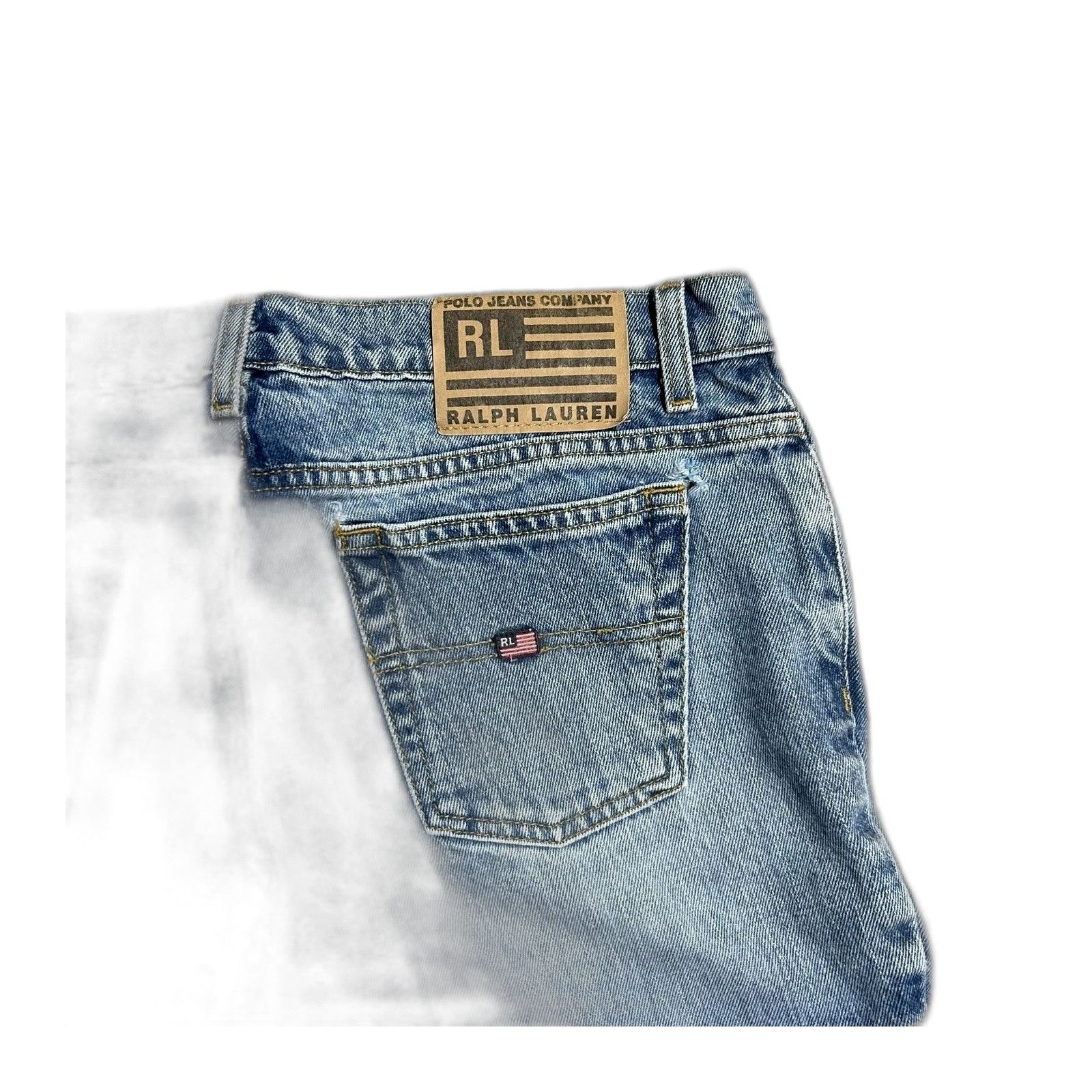 Lauren Ralph Lauren Ralph Lauren Denim Hipster Capri Pants 13/14 Size US 26 / EU 42 - 8 Thumbnail
