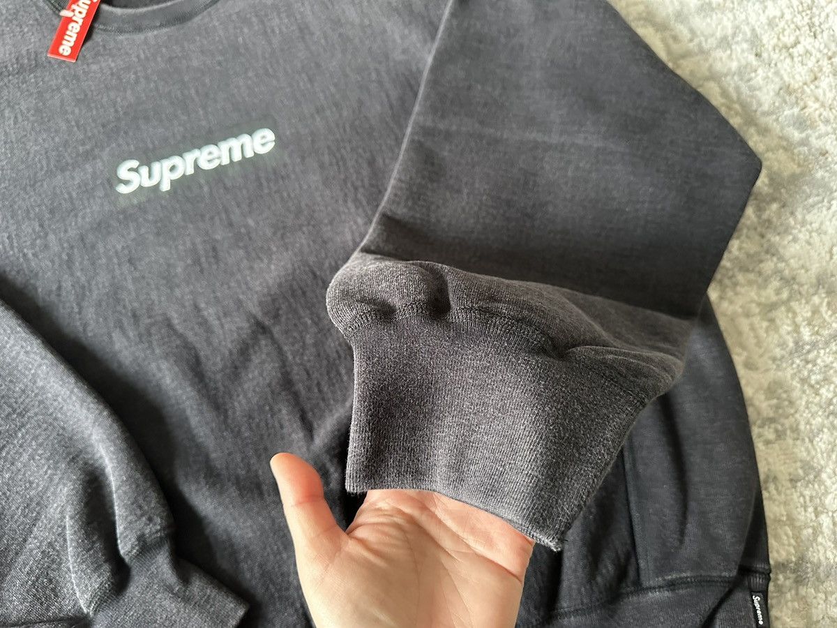Supreme SUPREME WASHED BOX LOGO CREWNECK SS25 Size US XL / EU 56 / 4 - 14 Thumbnail