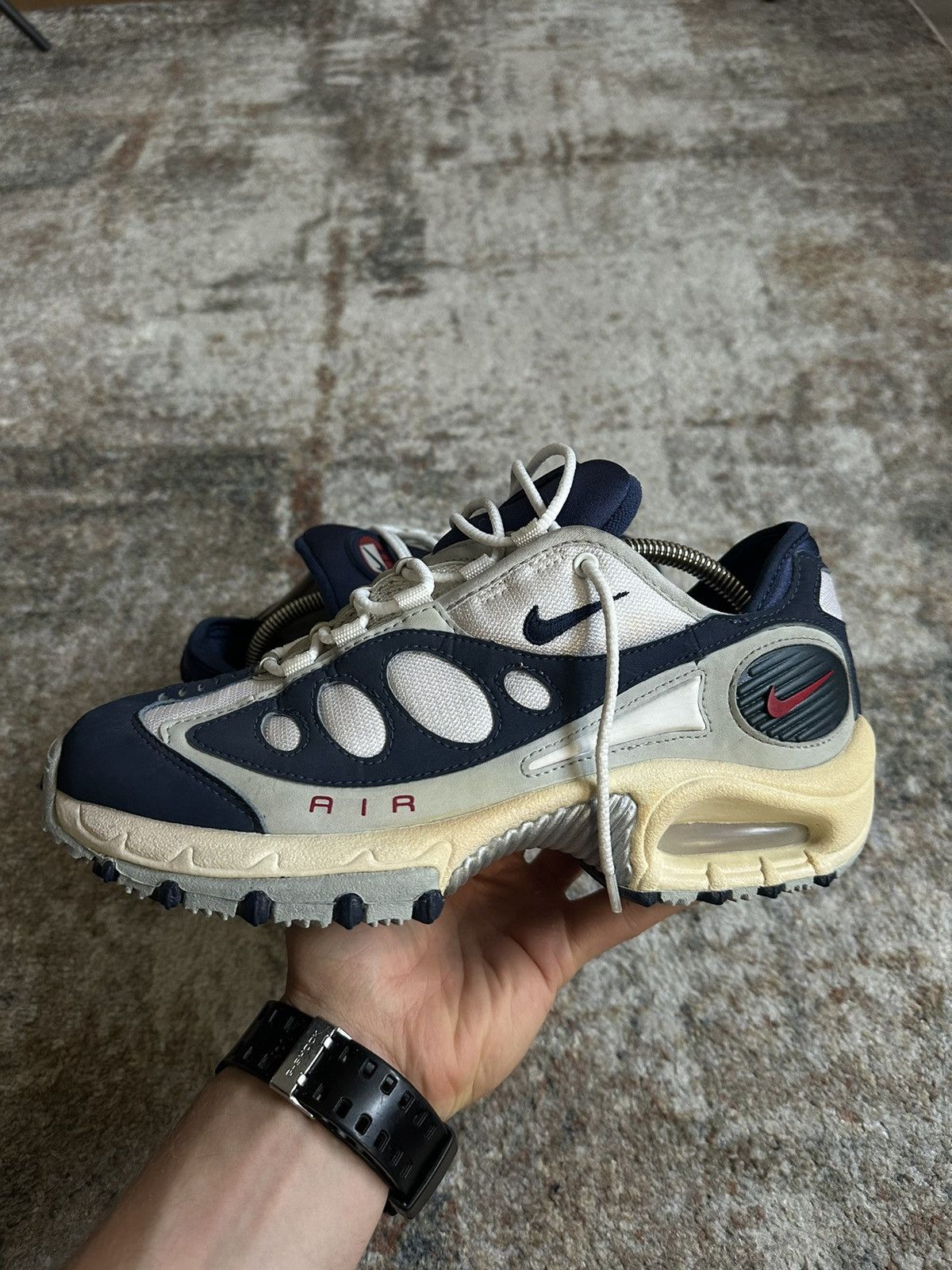 Japanese Brand × Nike × Vintage 💥Extra Rare Nike Air Sunder 1997 First Model Size US 8.5 / EU 41-42 - 6 Thumbnail