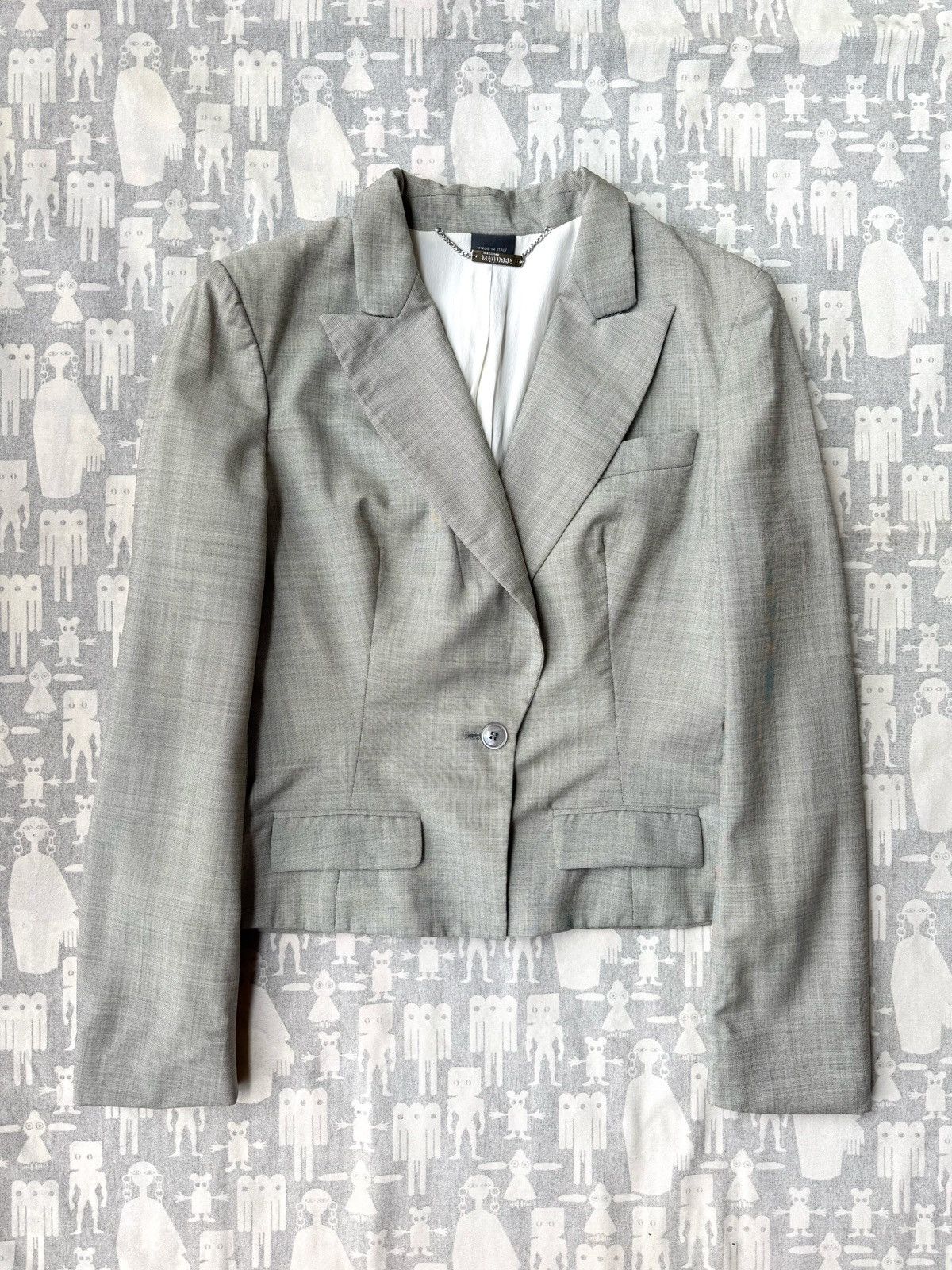 Alexander McQueen Alexander McQueen 2000's Spencer Peak Lapel Blazer Jacket Size M / US 6-8 / IT 42-44 - 1 Thumbnail