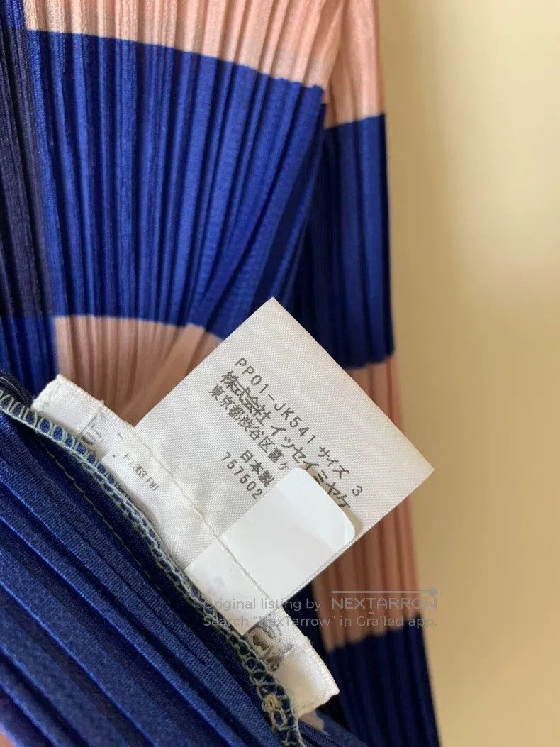 Issey Miyake Issey Miyake Plaid Top Size L / US 10 / IT 46 - 4 Thumbnail