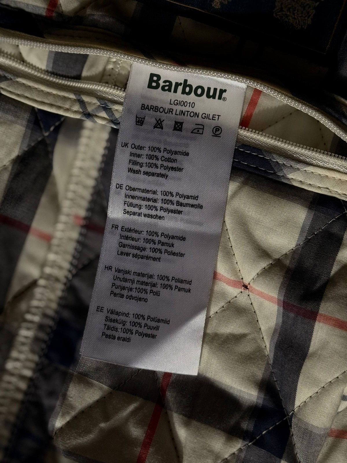 Barbour Barbour Quilted Vest XL Tartan Lining Excellent Condition Size XXL / US 16-18 / IT 52-54 - 7 Thumbnail
