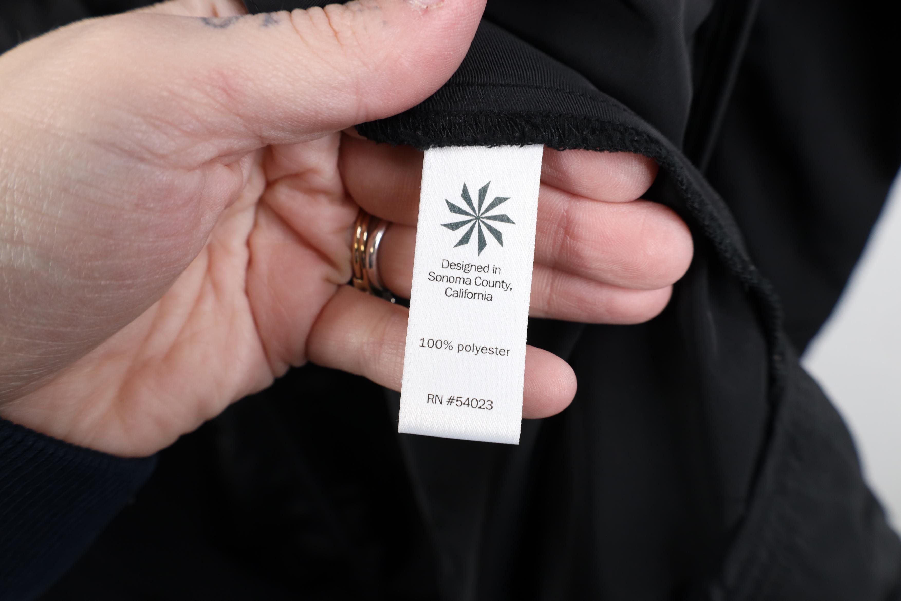 Athleta Athleta Resistant Drip Drop Hooded Rain Jacket Parka Black Size S / US 4 / IT 40 - 10 Thumbnail