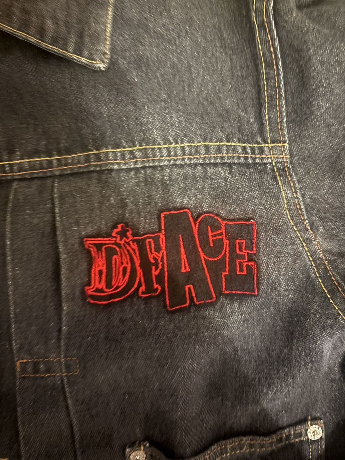 Evisu rare evisu x D*face collab 2014 selvedge denim jacket Size US S / EU 44-46 / 1 - 8 Thumbnail