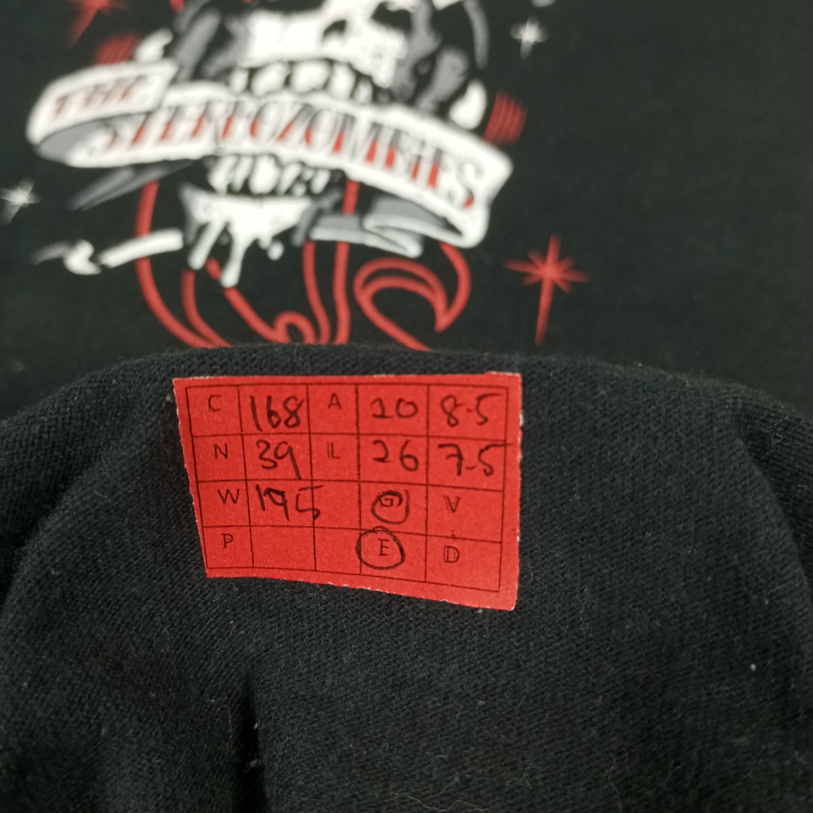 Vintage The Stereozombies Skulls Design Rock Punk Style Vintage Tees Size US M / EU 48-50 / 2 - 10 Thumbnail