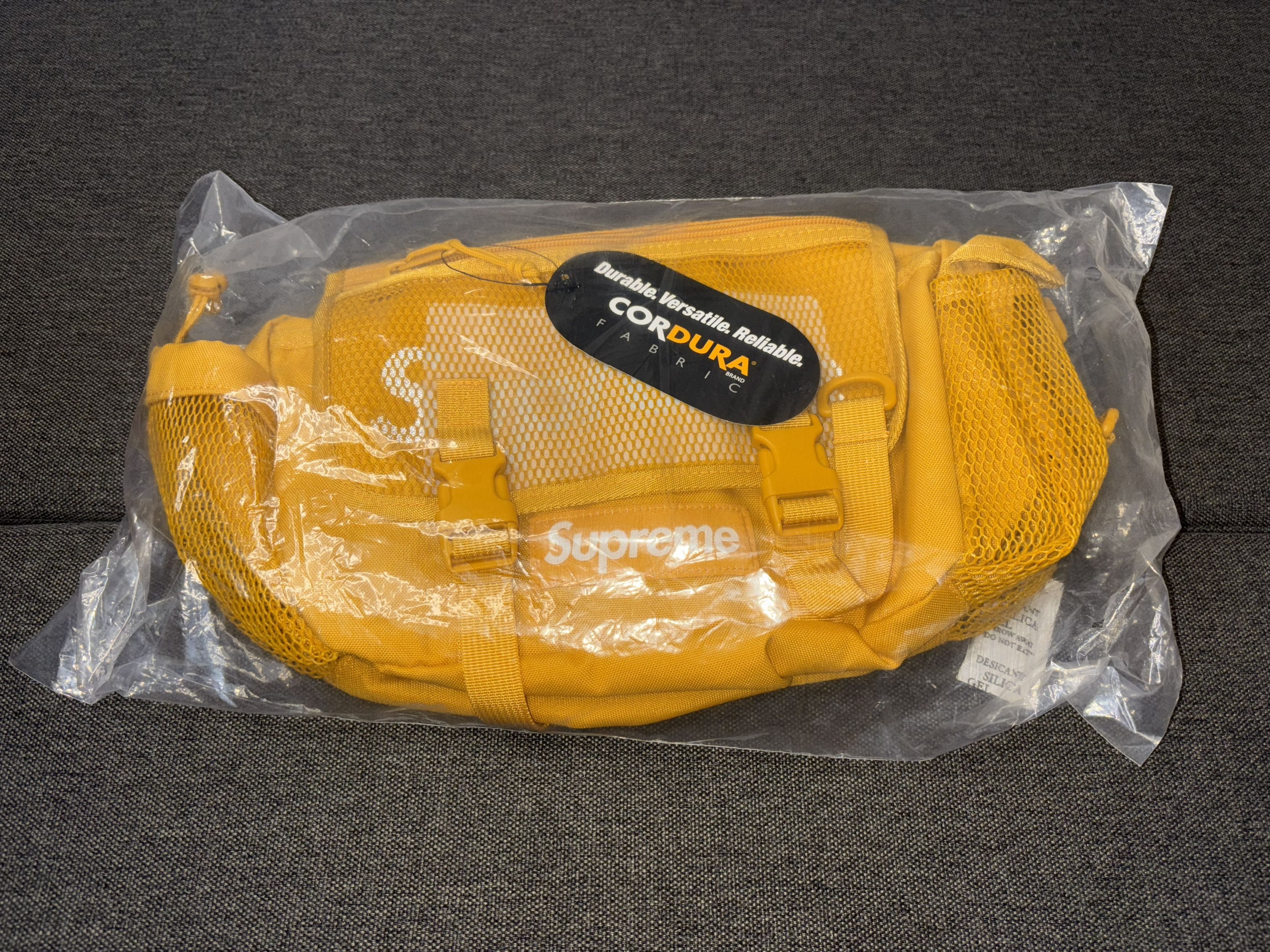 Supreme SUPREME Cordura Waist Bag Gold SS20 SS20B5 BNIB w/Stickers Size ONE SIZE - 2 Thumbnail