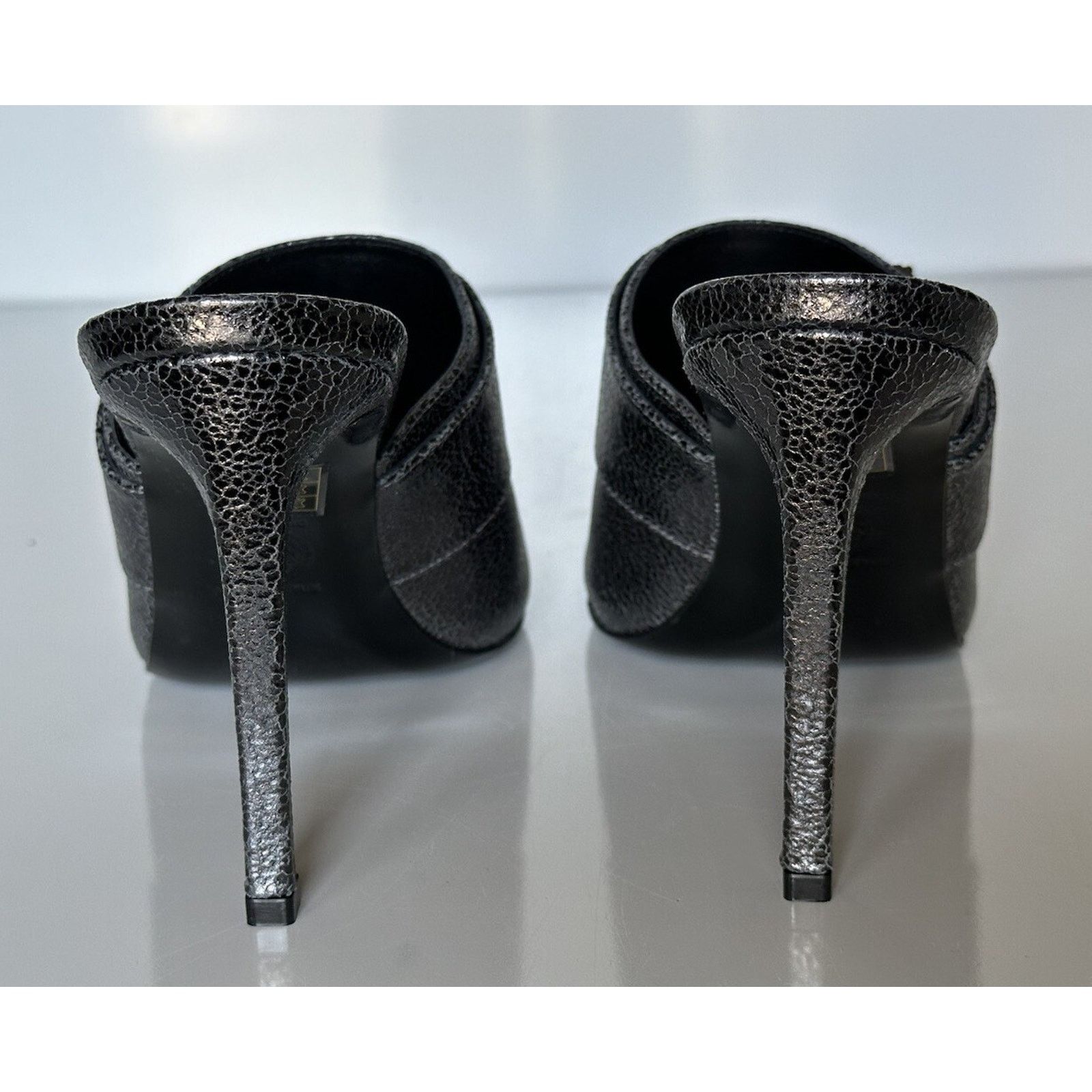 Versace NIB $990 Versace Virtus Leather Black Sandals 11 US 1011901 Size US 11 / IT 41 - 10 Thumbnail