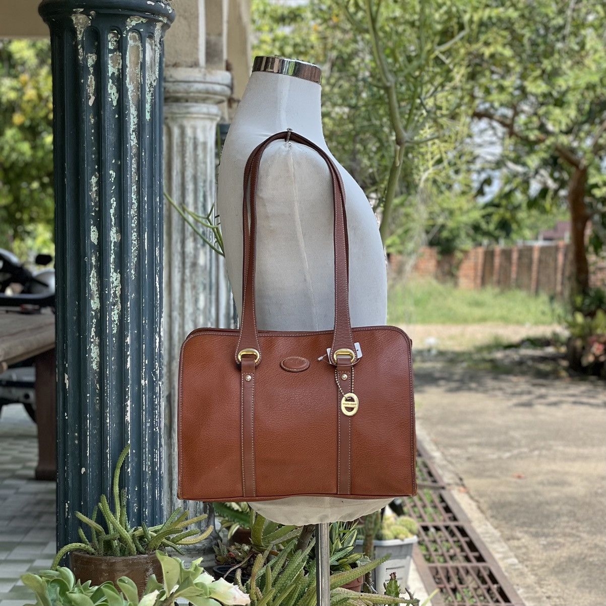 Leather × Vintage Vintage Leather Marie Claire Shoulder Bag Size ONE SIZE - 1 Thumbnail
