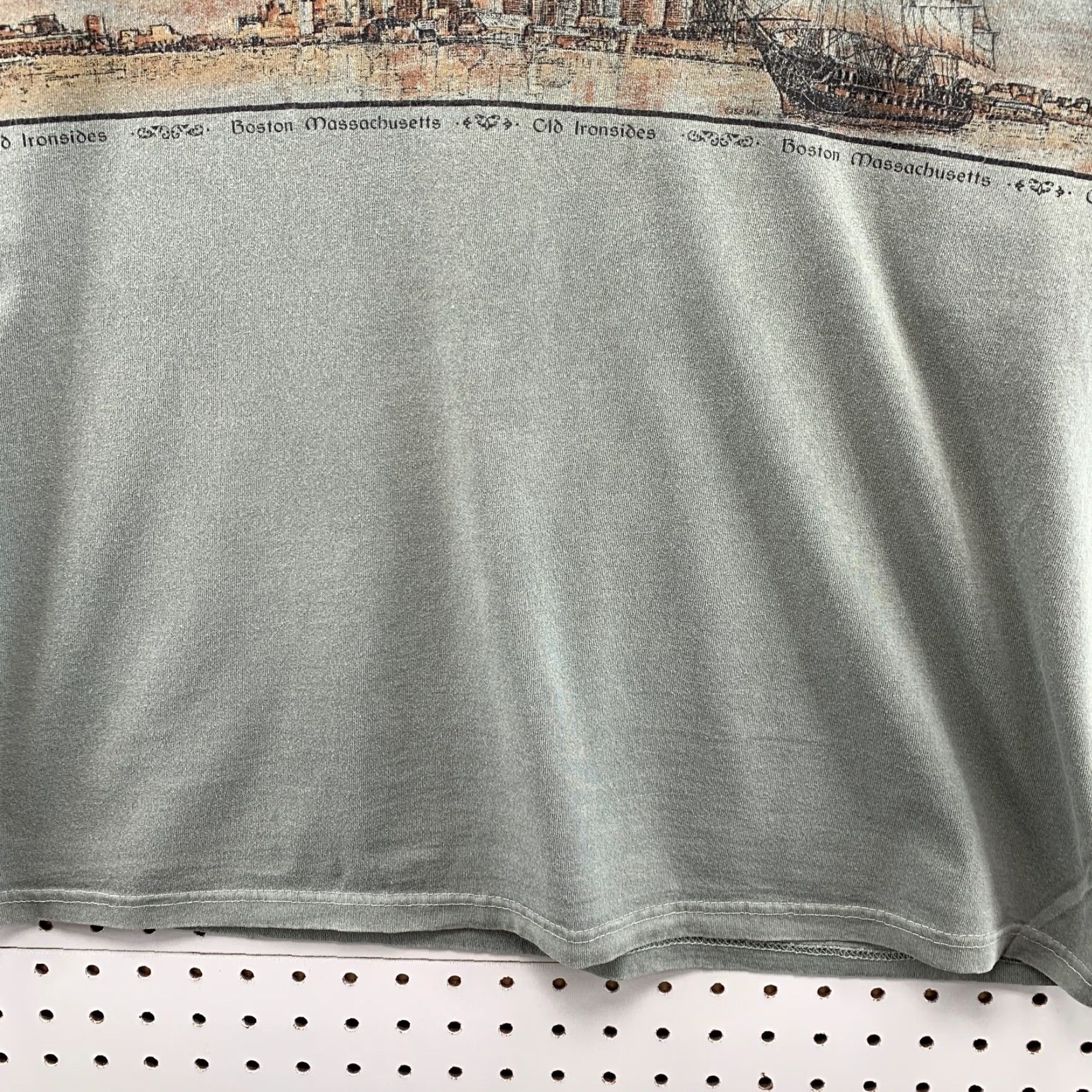 Vintage VINTAGE USS Constitution Shirt Large Adult L Gray Boston History Graphic Print Mens Size US L / EU 52-54 / 3 - 2 Thumbnail