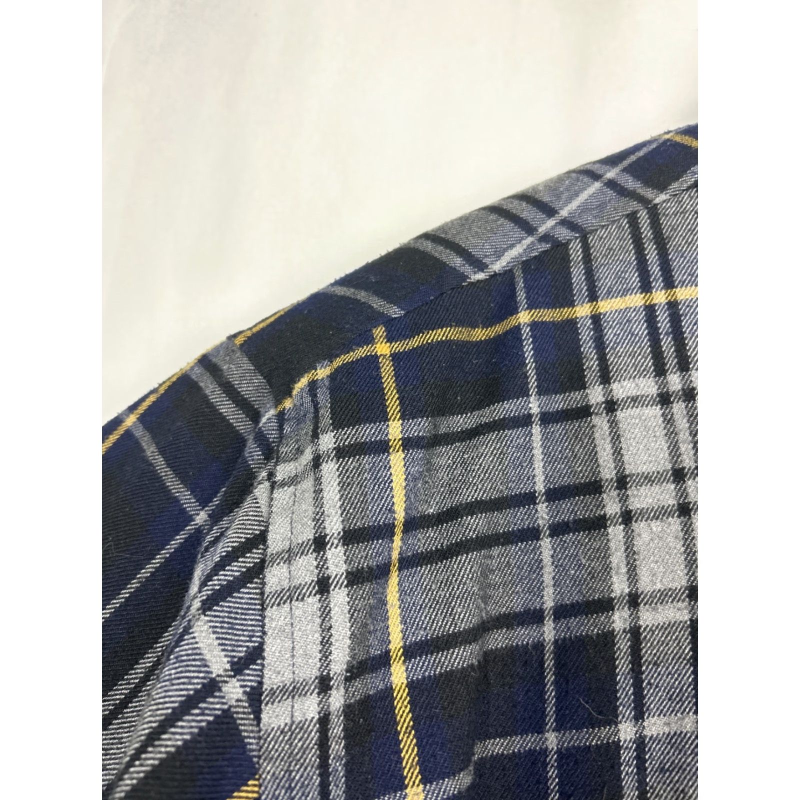 Timberland Timberland Mens Flannel Shirt Long Sleeve Button-Up Black Plaid Sz M Size US M / EU 48-50 / 2 - 6 Thumbnail
