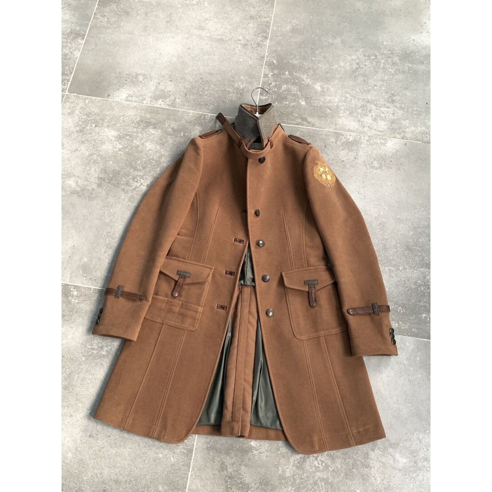 Aeronautica Militare Womens AERONAUTICA MILITARE Trench Coat Jacket EU 36 IT 40 S Size S / US 4 / IT 40 - 20 Thumbnail