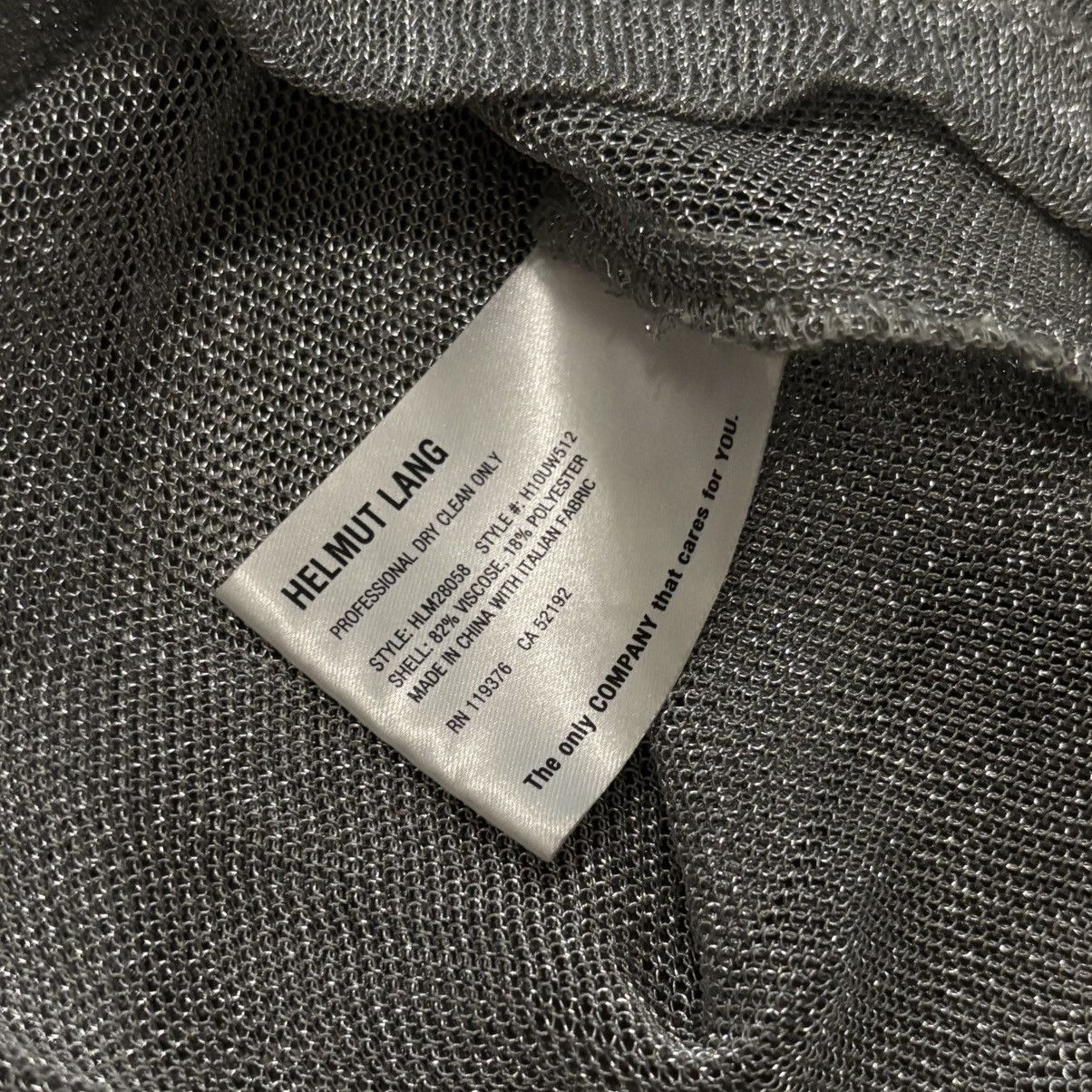 Helmut Lang Helmut Lang Shayne Oliver Chainmail Bondage Polo Shirt Size US S / EU 44-46 / 1 - 4 Thumbnail