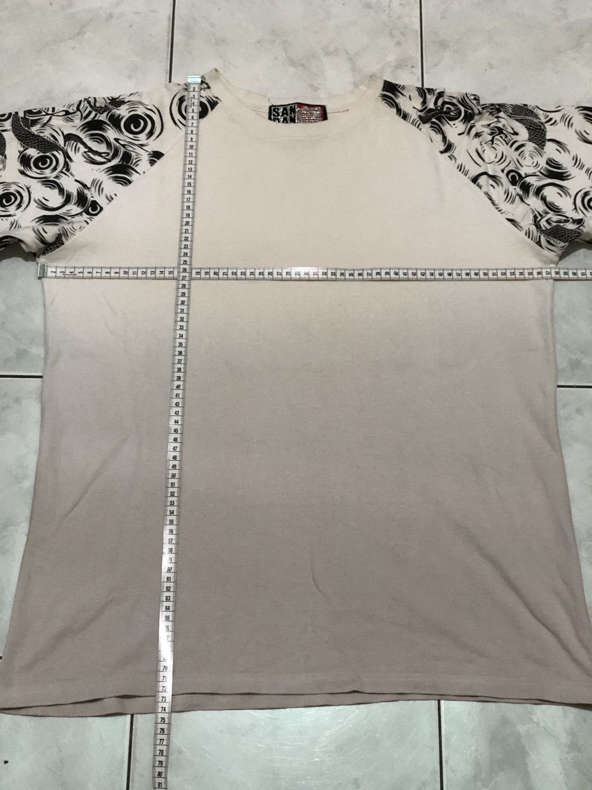 If Six Was Nine SanDan Nami no Yusha Raglan Tees Size US XL / EU 56 / 4 - 17 Thumbnail