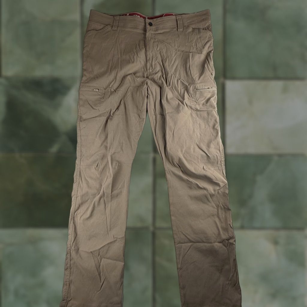 Wrangler Wrangler Pants Mens 38x32 Beige Outdoor Cargo Workwear Hiking Size US 38 / EU 54 - 1 Thumbnail