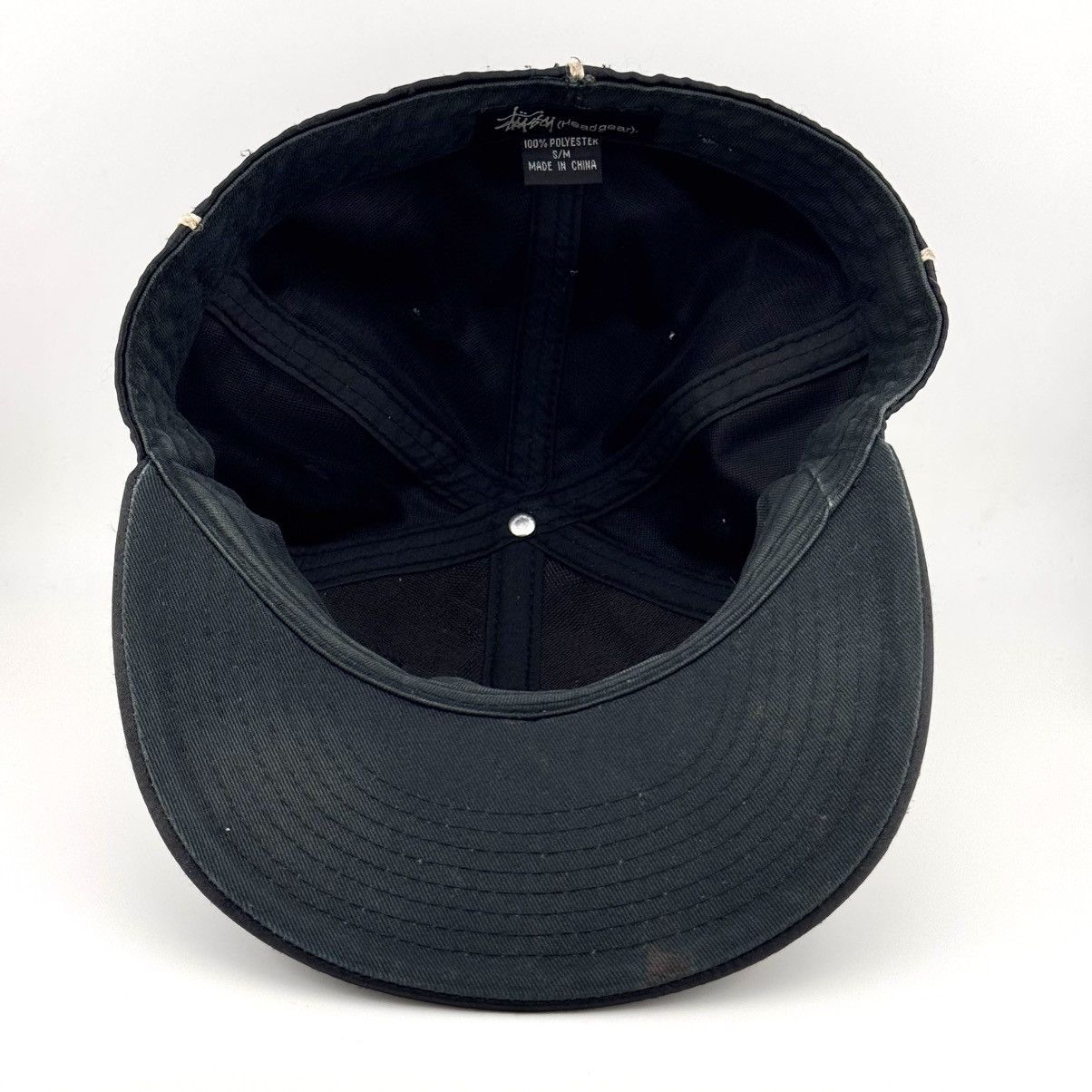 Stussy Vintage Stussy Big S logo Satin Cap Size ONE SIZE - 5 Thumbnail