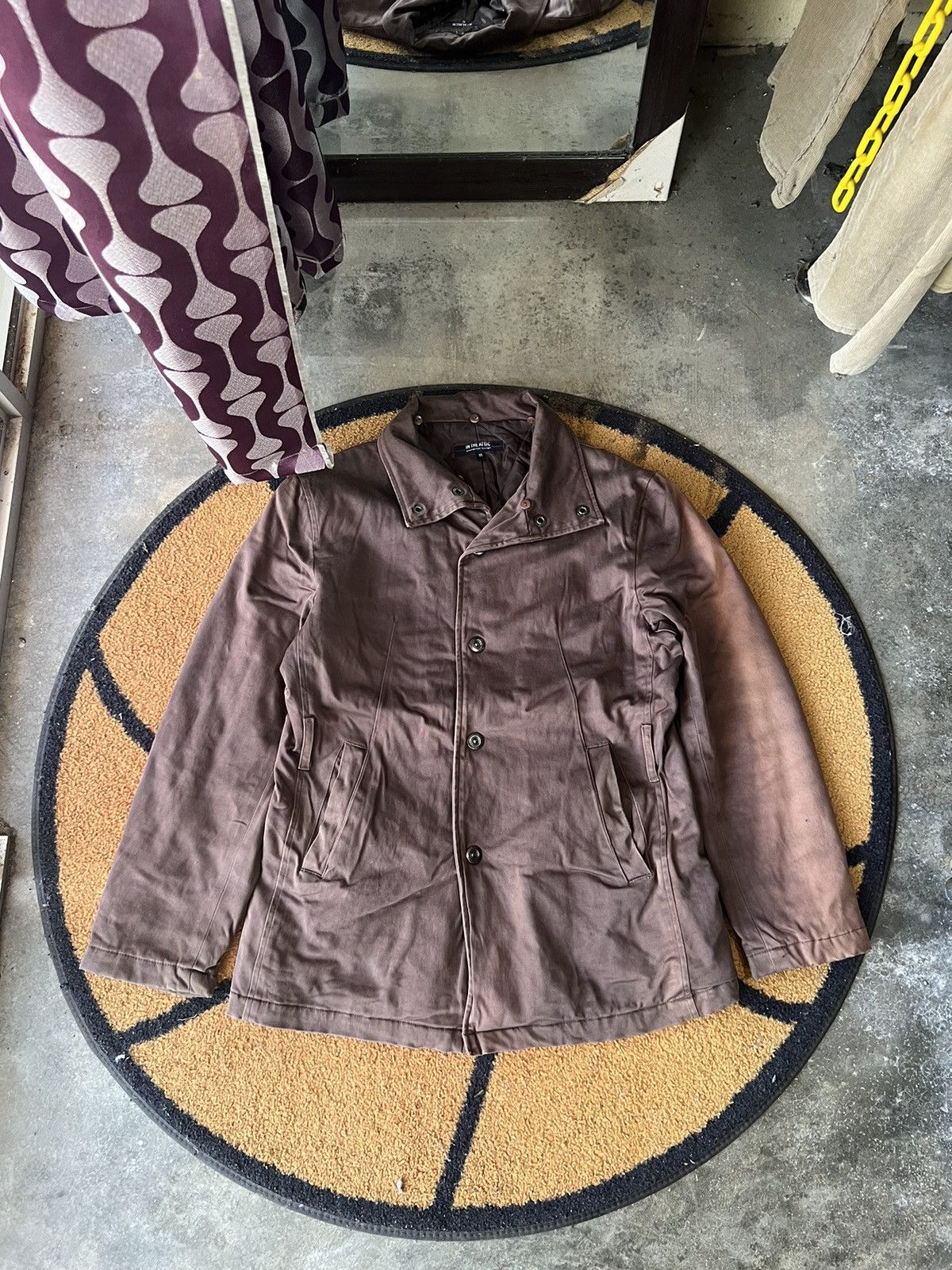 In The Attic 🔥Vintage Sun Faded In The Attic Button Jacket Size US S / EU 44-46 / 1 - 2 Thumbnail