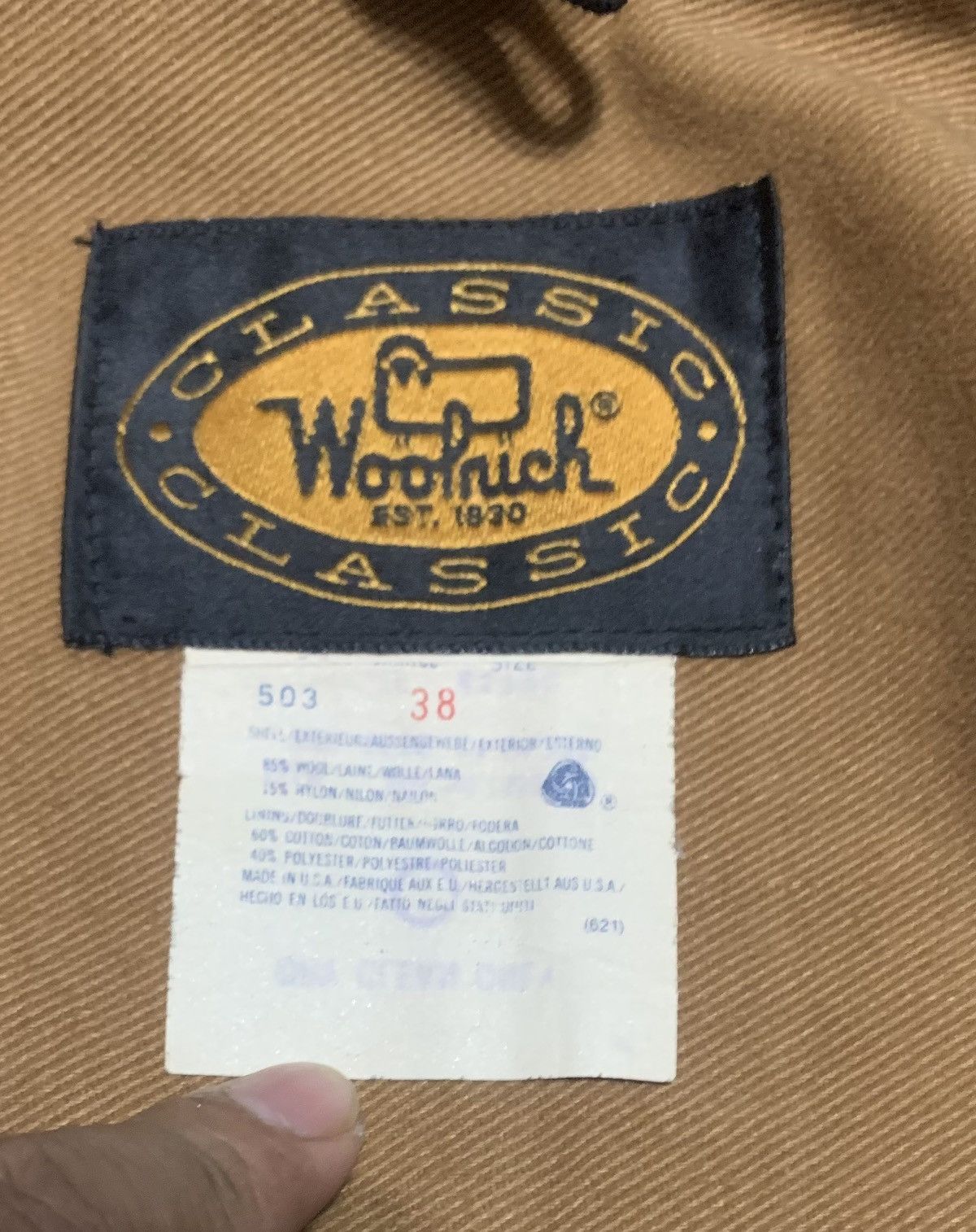 Woolrich Woolen Mills Vintage 80s Woolrich Classic Wool Jacket Size US M / EU 48-50 / 2 - 6 Thumbnail