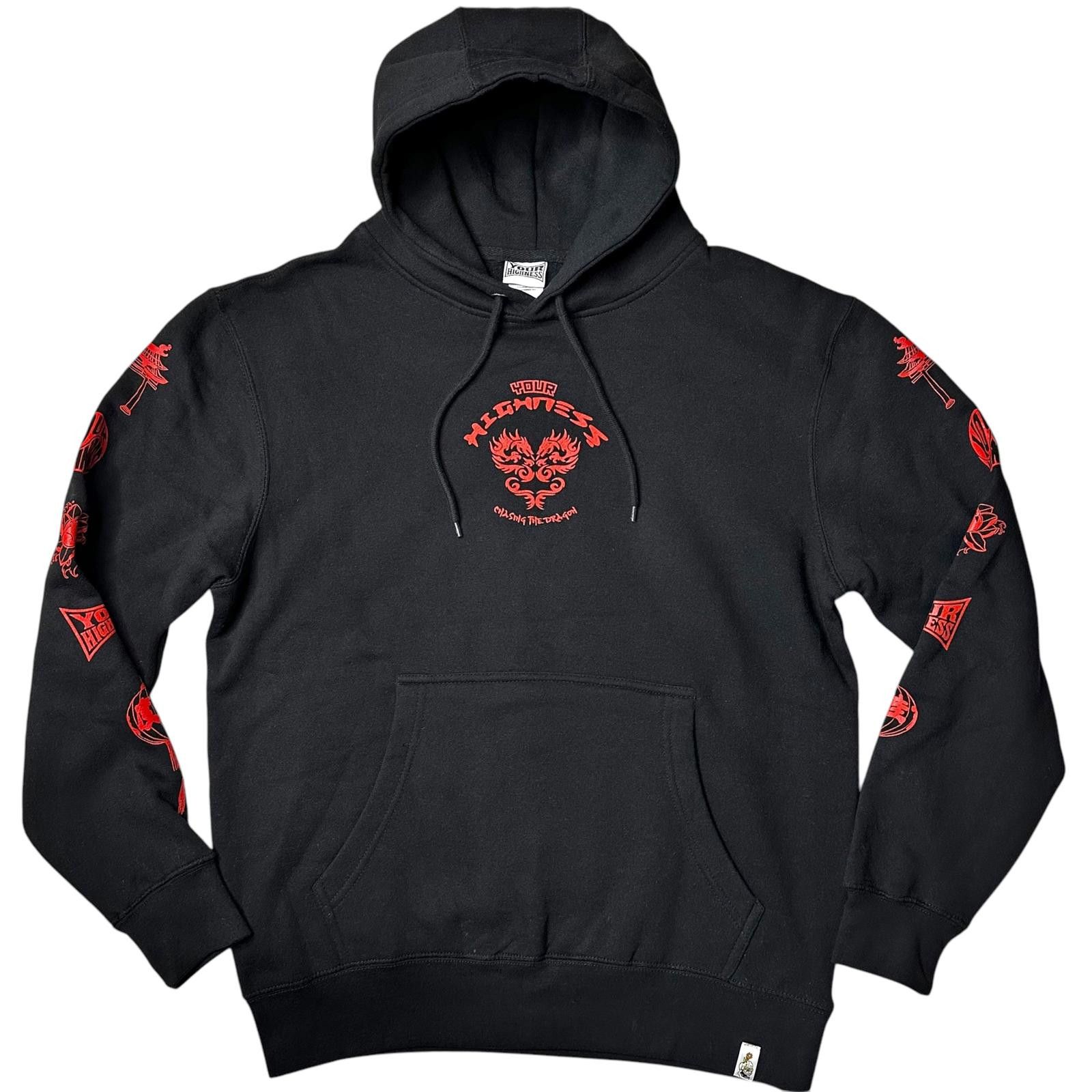 Designer NWOT Your Highness Chasing the Dragon Hoodie Black Mens M Size US M / EU 48-50 / 2 - 2 Thumbnail