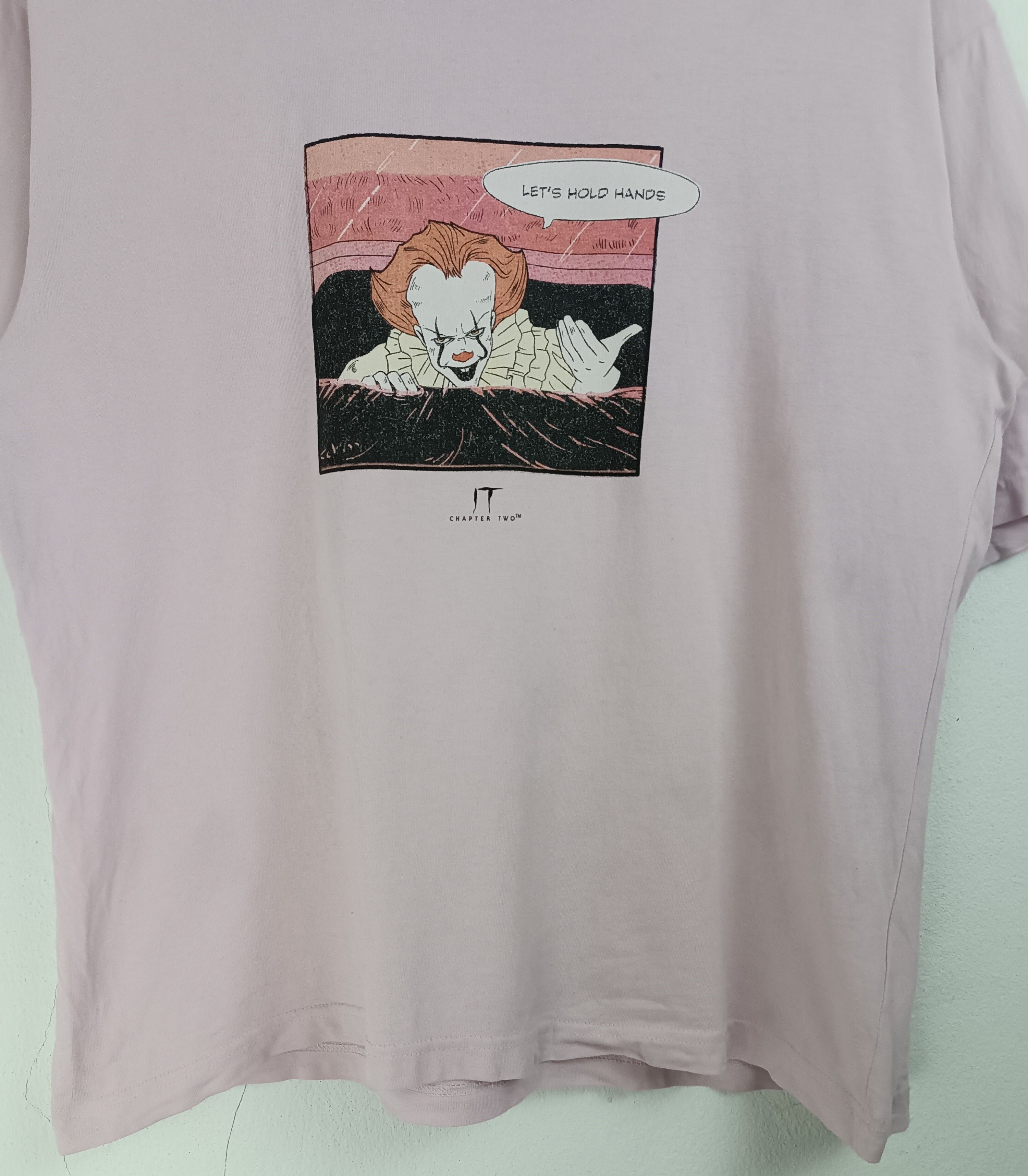 Vintage VINTAGE IT PENNYWISE CLOWN SCARY HORROR MOVIE TEE Size US M / EU 48-50 / 2 - 8 Thumbnail