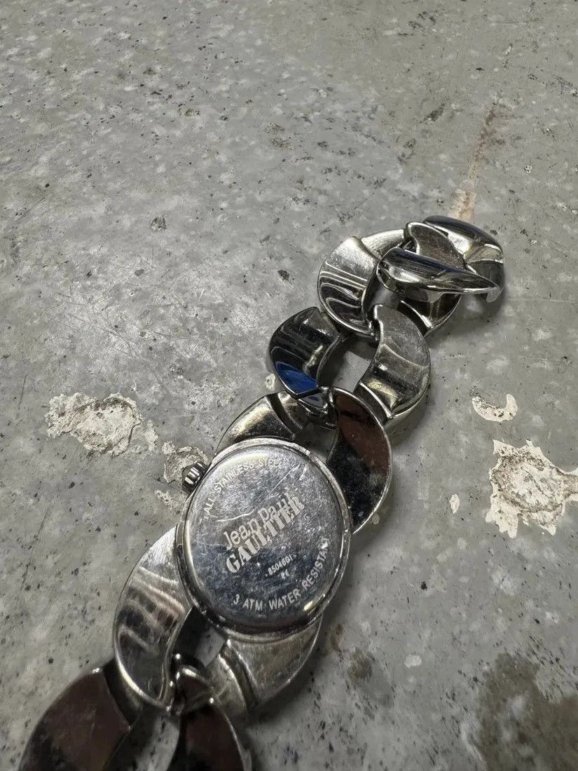 Jean Paul Gaultier × Vintage Jean Paul Gaultier Silver Steel Grey