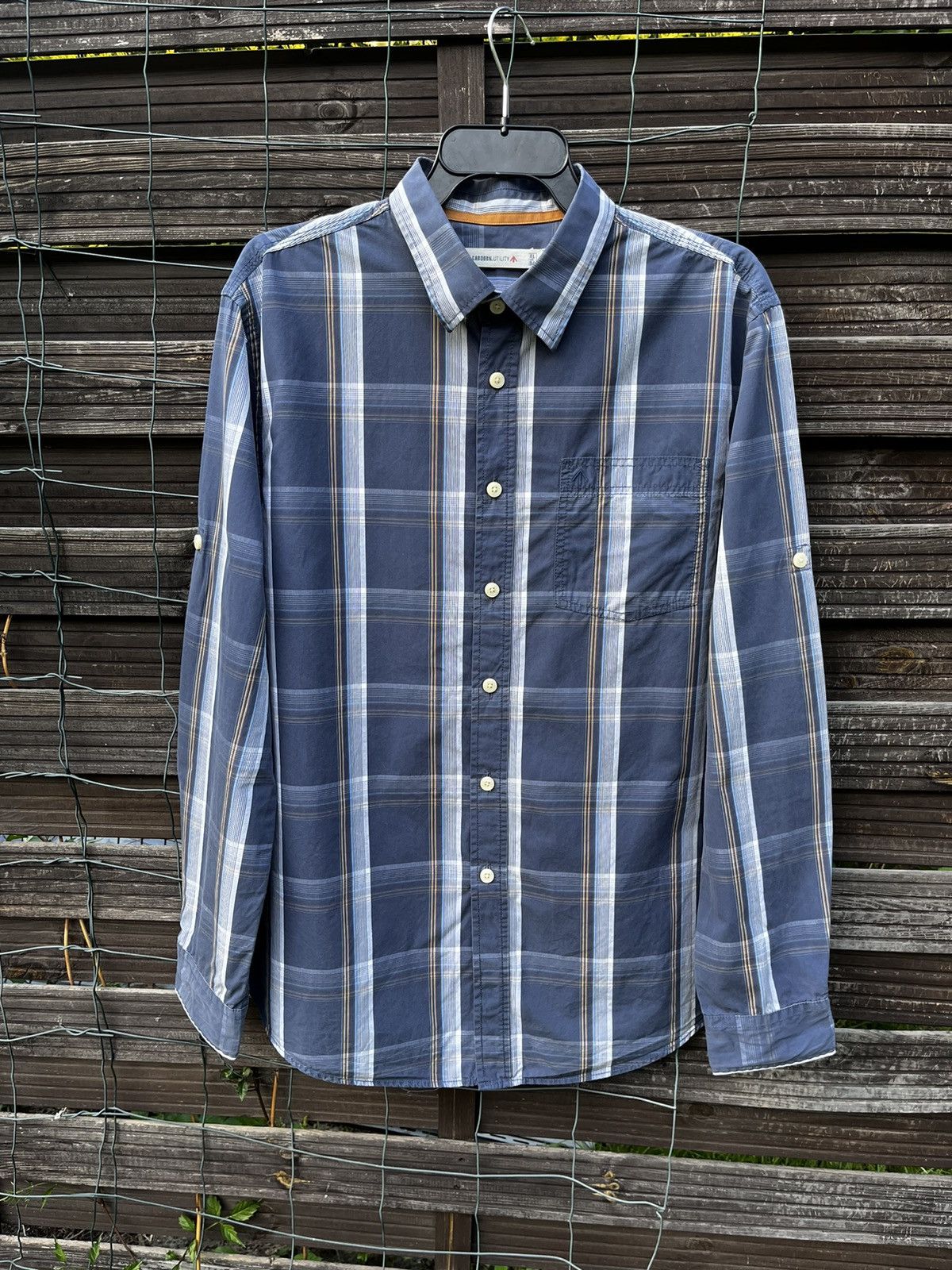 Designer × Nigel Cabourn ⬆️ NIGEL CABOURN UTILITY LONG SLEEVE SHIRT Size US XL / EU 56 / 4 - 2 Thumbnail