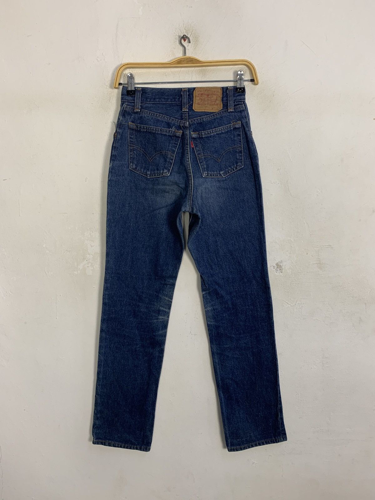 Levi's Vintage Clothing 70s 80s Lot 26501-0116 Denim Jeans Size 23" - 5 Thumbnail