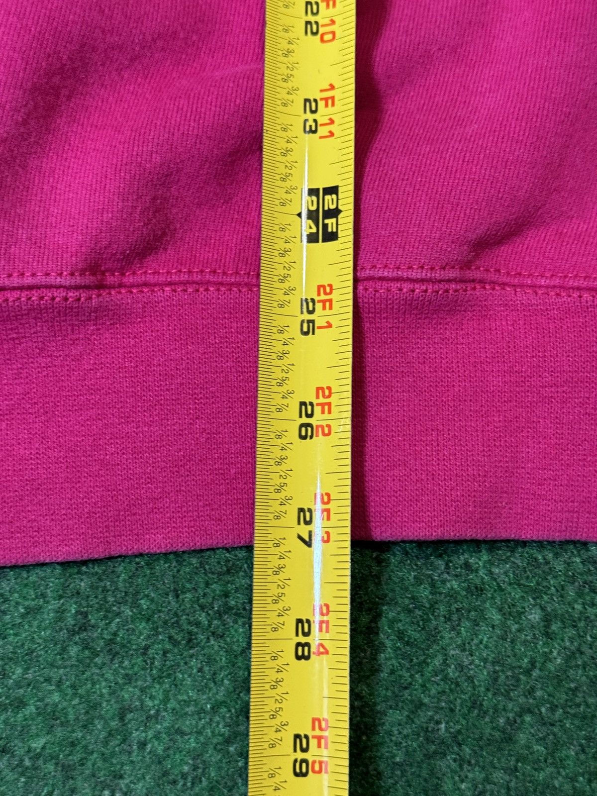 Levi's Vintage Clothing × Vintage Vintage 90s Levi’s Strauss & Co Pink Skater Sweatshirt Size L / US 10 / IT 46 - 6 Thumbnail