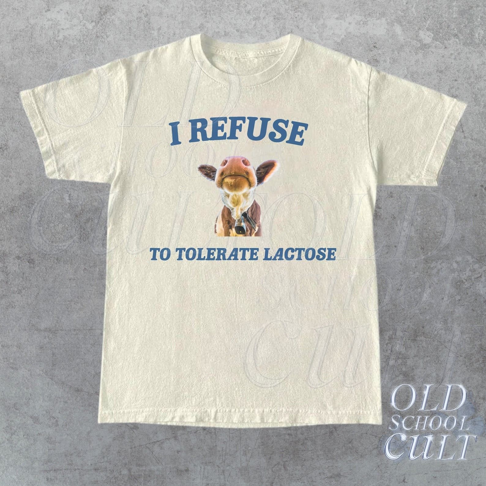 The Unbranded Brand I Refuse To Tolerate Lactose Vintage Shirt Size US M / EU 48-50 / 2 - 1 Thumbnail