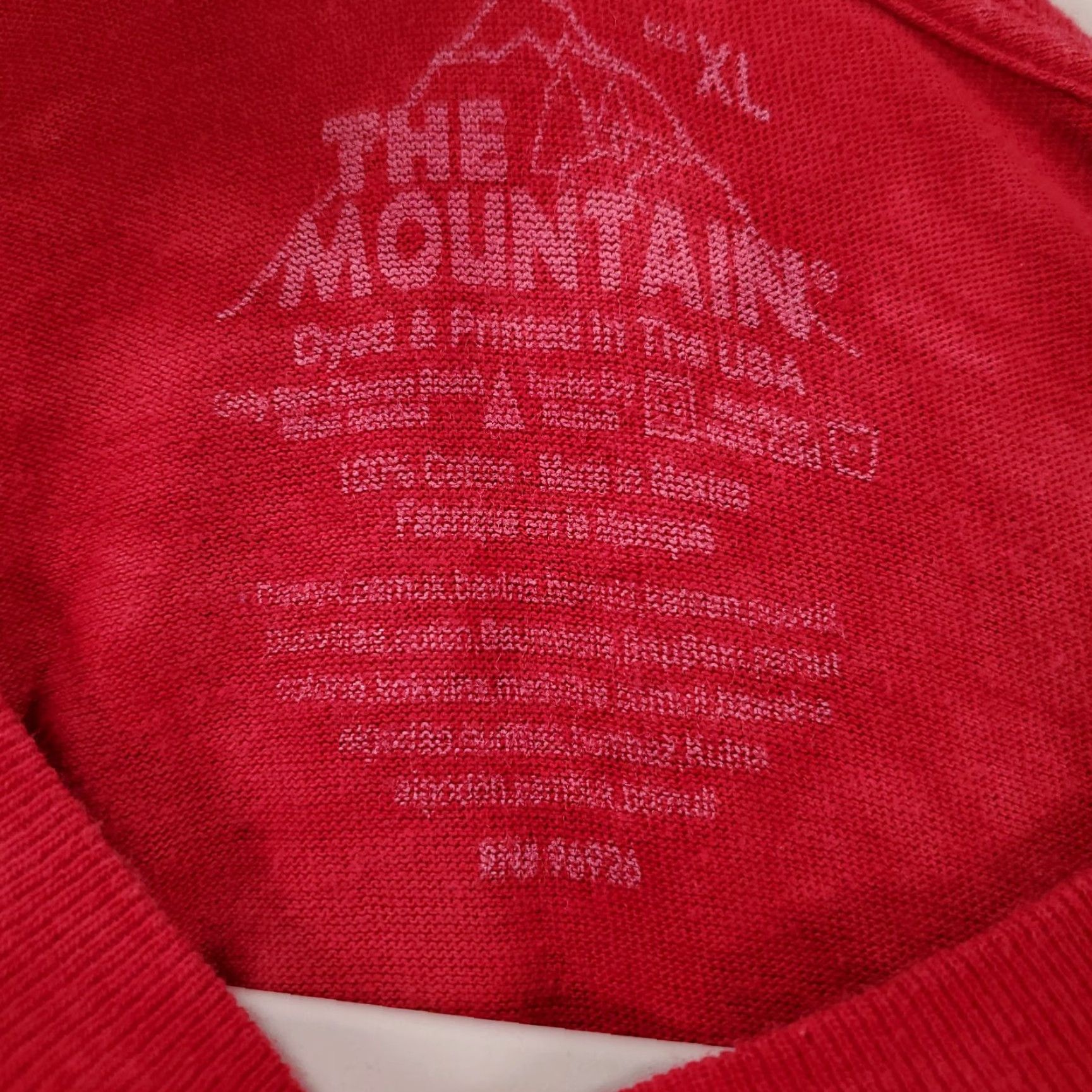 The Mountain The Mountain Grizzly Bear Graphic Print T-Shirt Mens XL Red Short Sleeve Size US XL / EU 56 / 4 - 5 Thumbnail