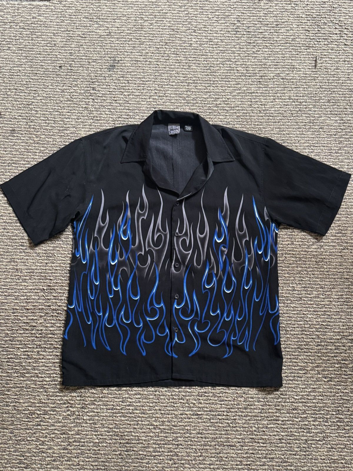 Other Korean Flame Shirt Prada Style Size US L / EU 52-54 / 3 - 1 Thumbnail
