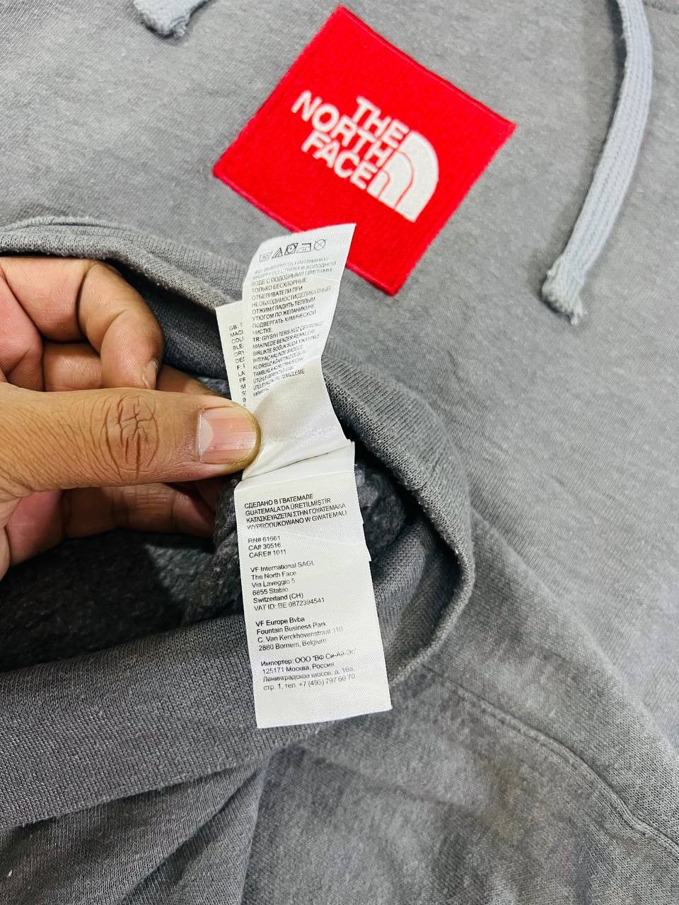 The North Face × Vintage The North Face Box Logo Front Hoodie Size US M / EU 48-50 / 2 - 10 Thumbnail