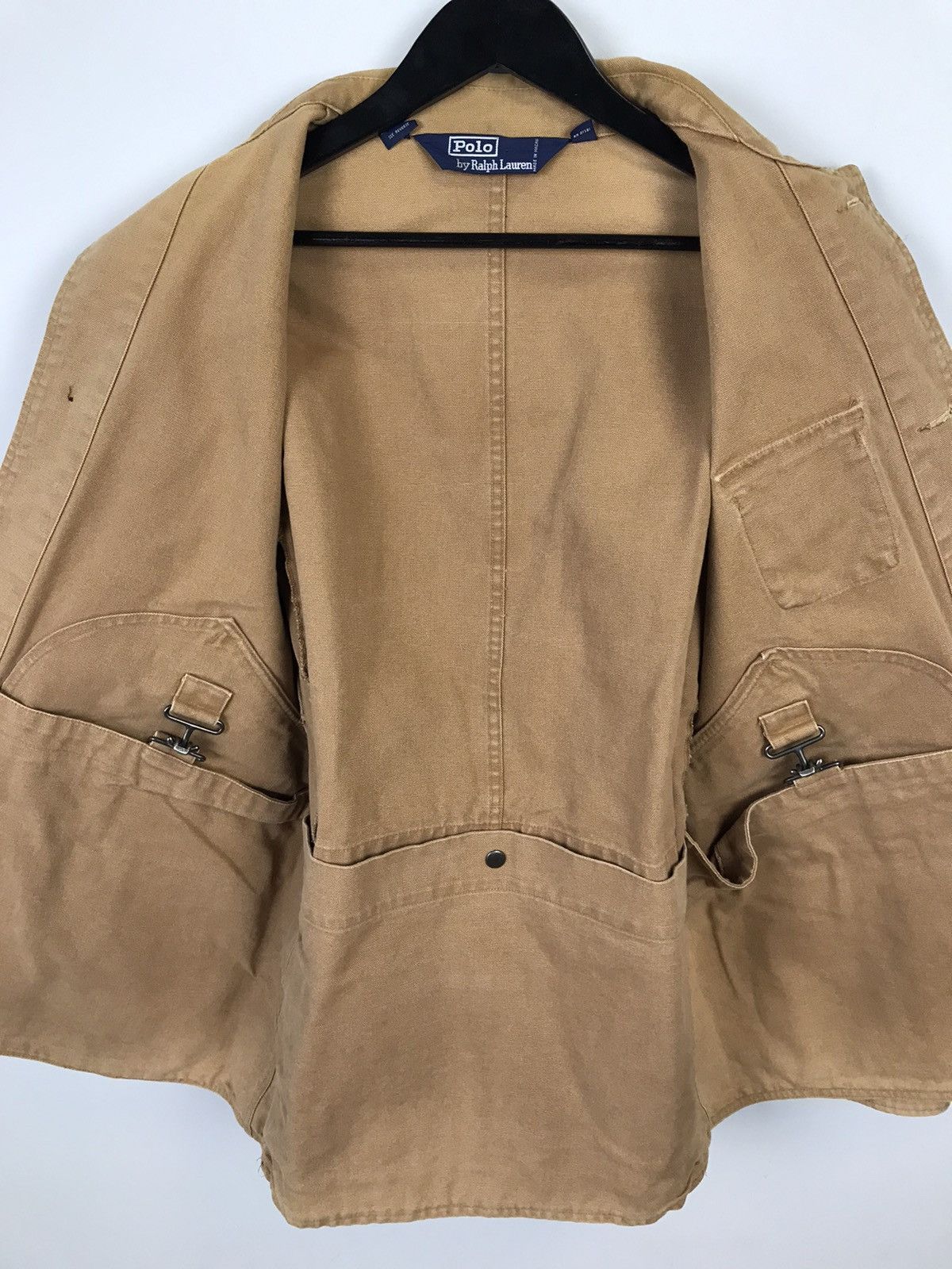 Polo Ralph Lauren Polo Ralph Lauren Canvas Hunting/Shoot Corduroy Trim Jacket Size US M / EU 48-50 / 2 - 11 Thumbnail