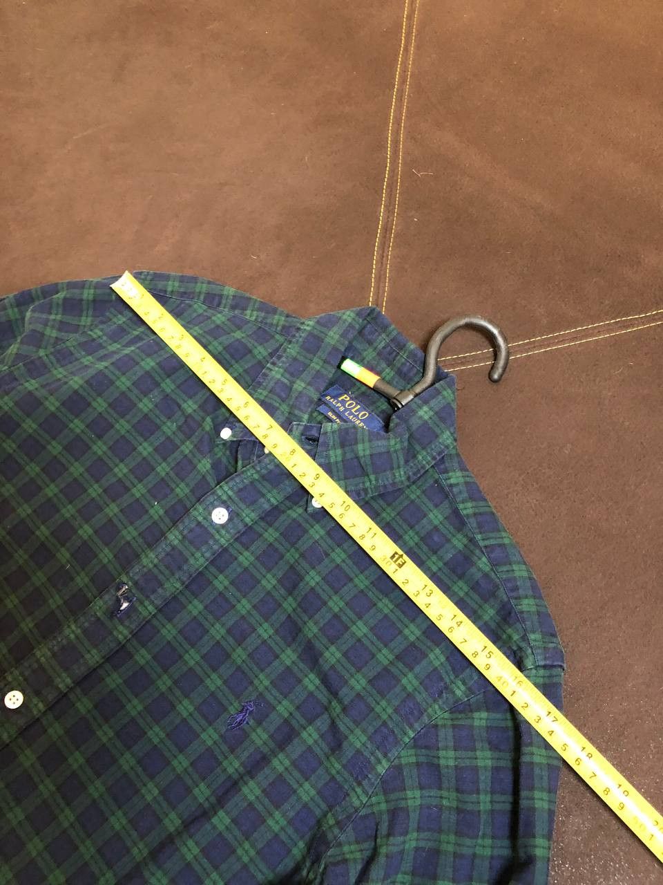 Polo Ralph Lauren Ralph Lauren Men's Long Sleeve Button Down Plaid Size US S / EU 44-46 / 1 - 8 Thumbnail