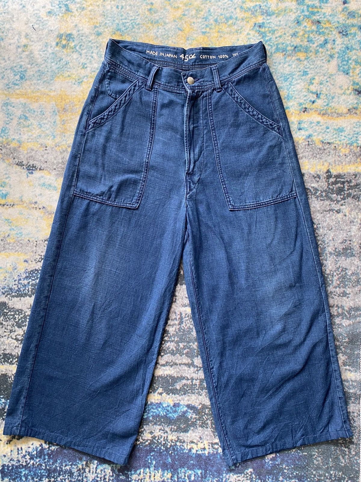 45rpm × Vintage Japan Vintage 45 Rpm Baggy Pants Size US 30 / EU 46 - 1 Thumbnail