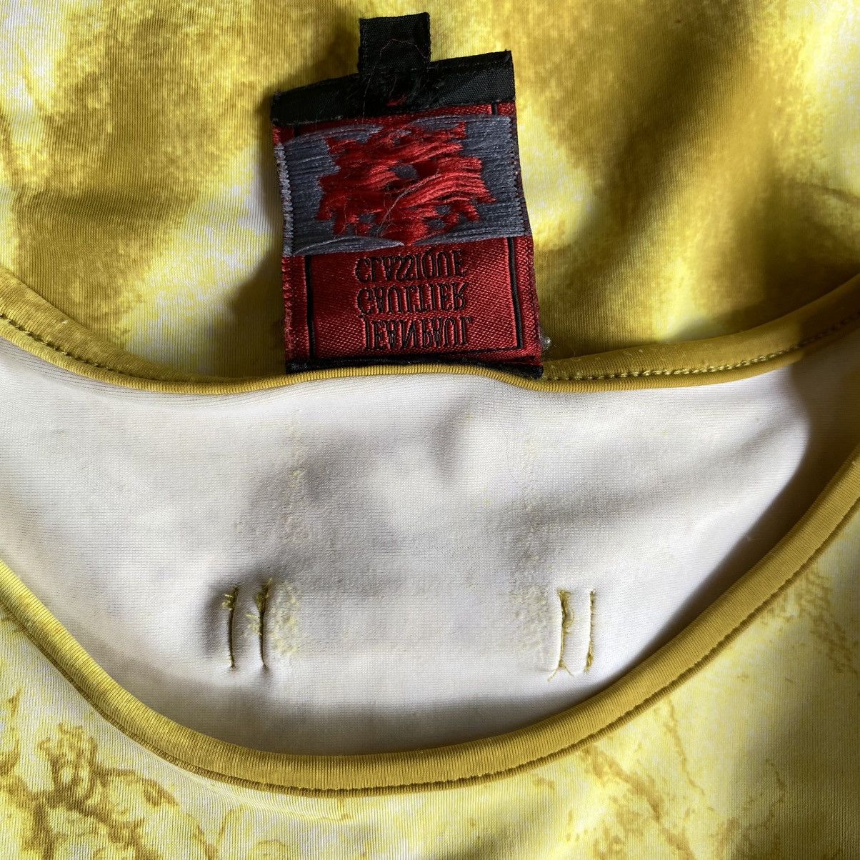 Jean Paul Gaultier Jean Paul Gaultier 1998 Jesus Christ Face Top T-Shirt Size S / US 4 / IT 40 - 12 Thumbnail